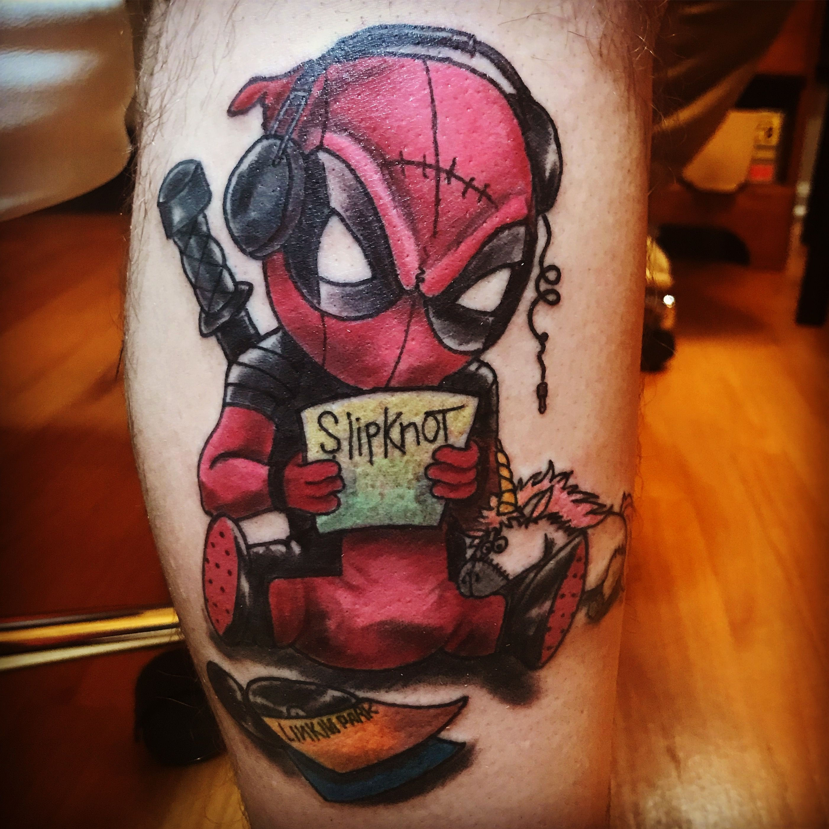 Wallpaper #9130c Marvel Tattoo Photo by Gus H Tattoo on Instagram Deadpool