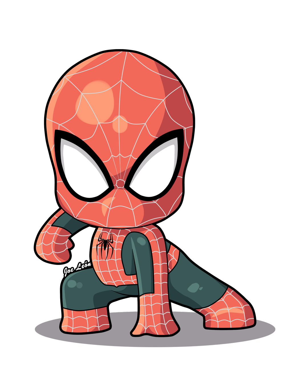 Wallpaper #PgDS6o4BSdW8dNouWhAL17 Chibi Spidey by Joeleon on Deviantart Chibi Spiderman Marvel Cartoon