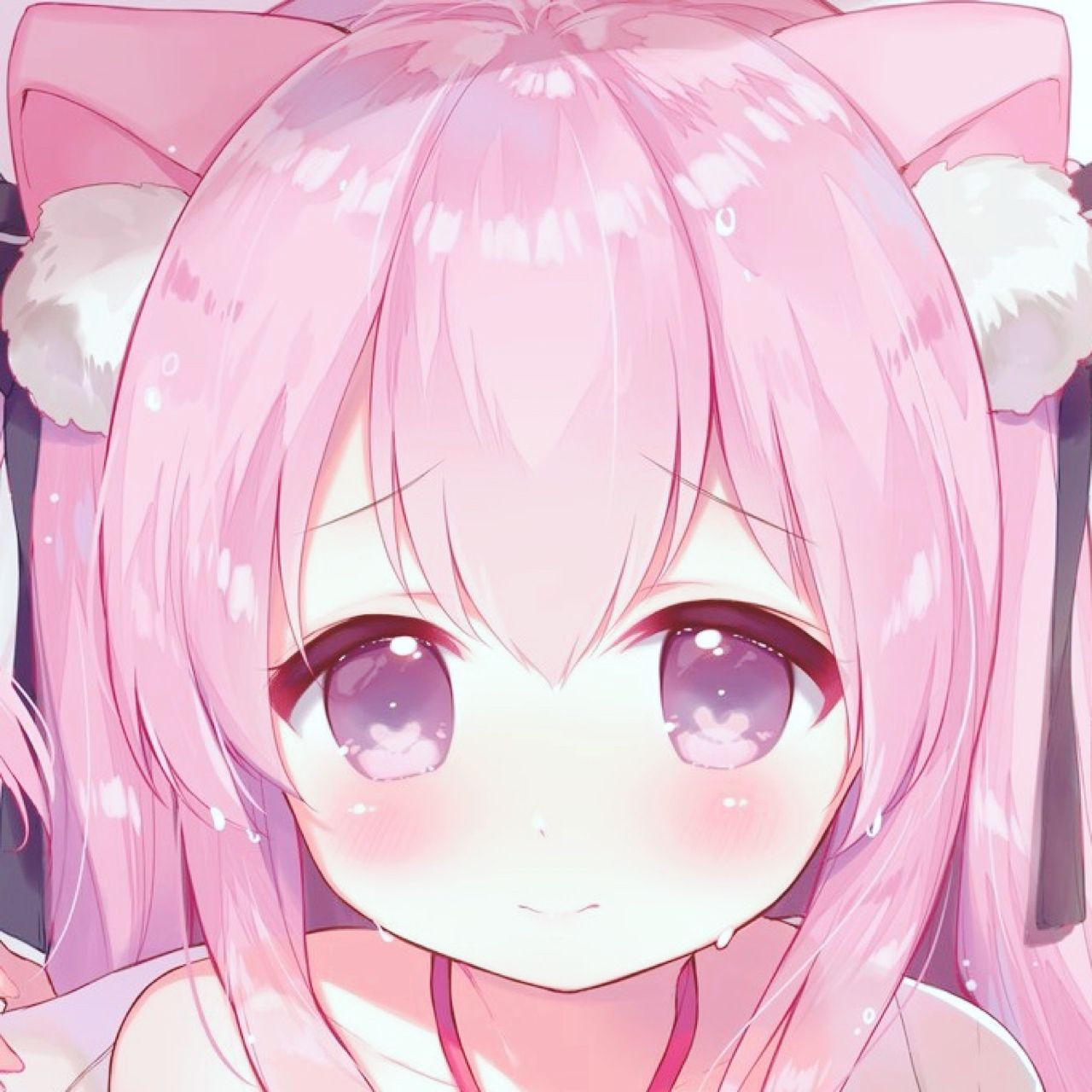 Wallpaper #T2eZBZMBSpphPi3-H72K152 Kawaii Anime Girl for Discord Profile Picture