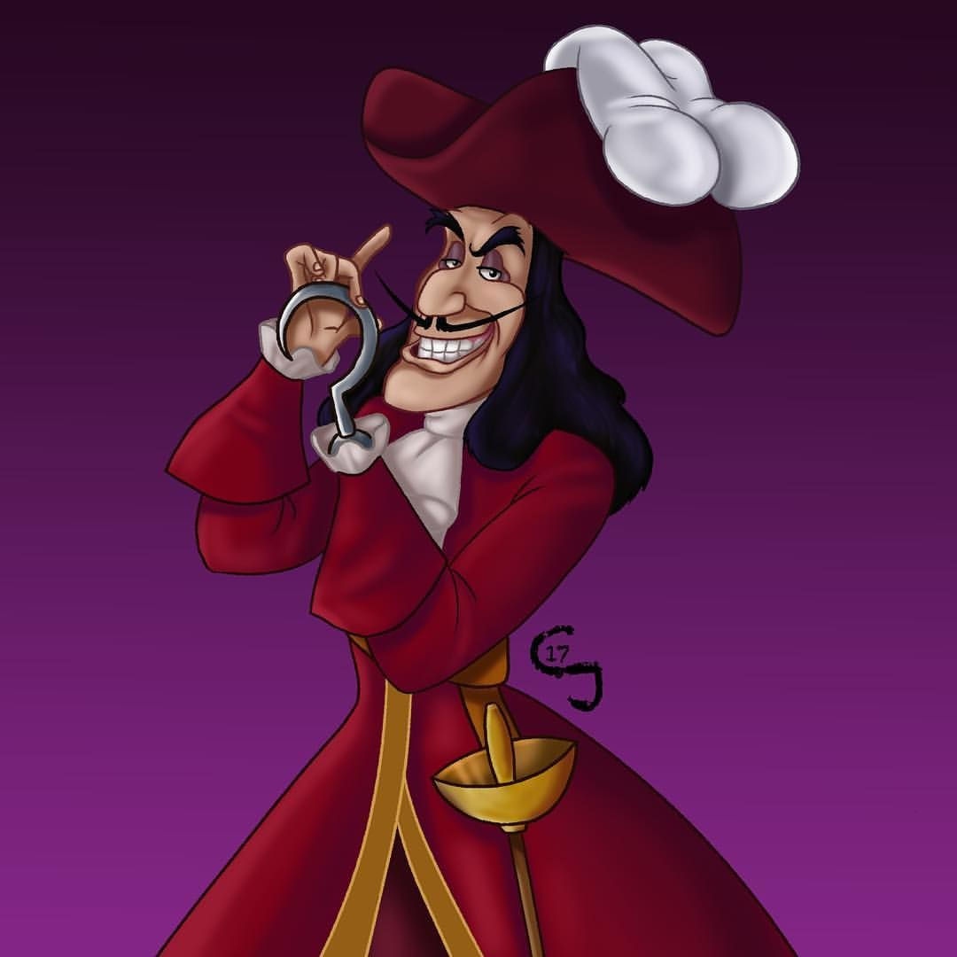 Wallpaper #zDG2NZMB5zzyi_yYm1d142 Captain Hook by Dylancjsart Disney Villains Captain Hook Disney