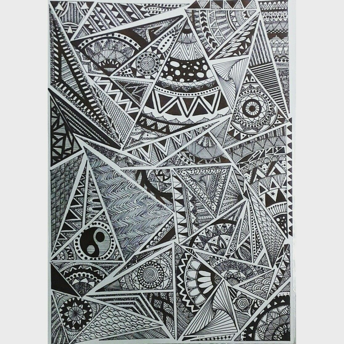 Wallpaper #hmdvBZMBSpphPi3-jLzE157 Mandala Triangles Mandalatriangles Designs Drawings Mandala