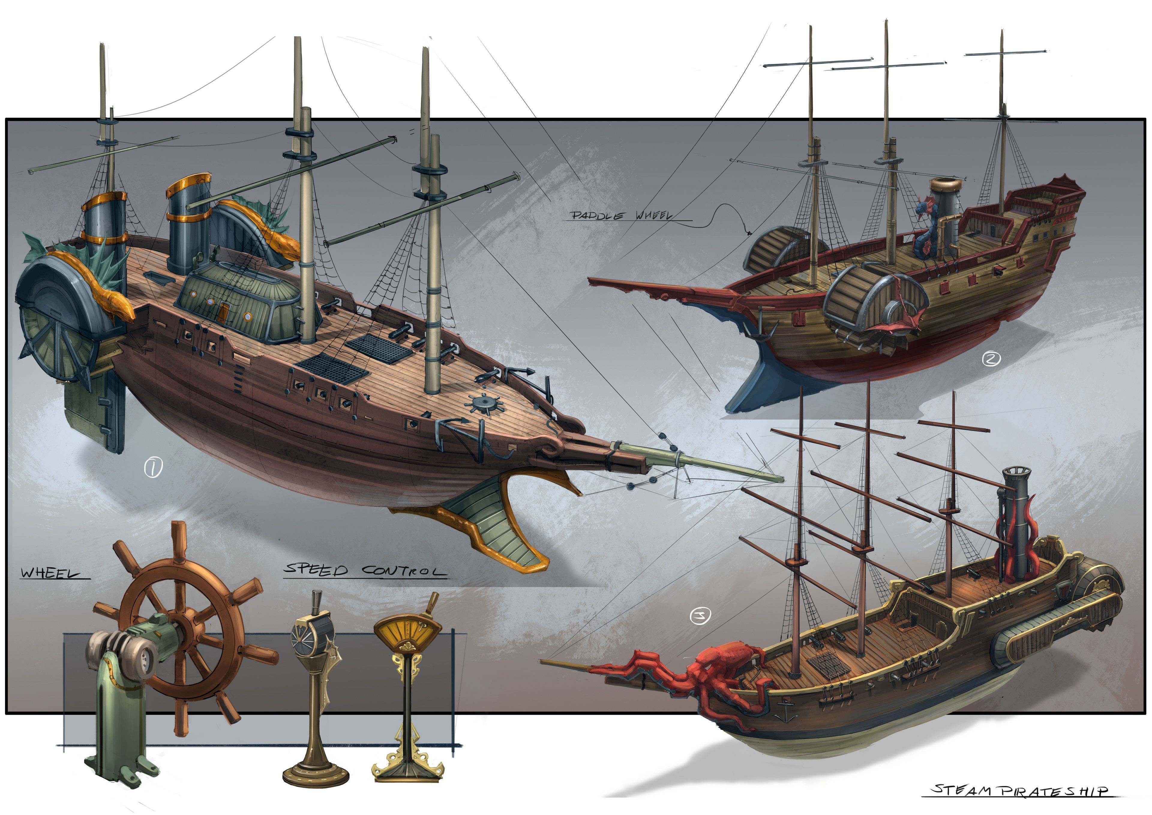 Wallpaper #uH0K8o4Bnwiau_P6_Aoo27 Pin by Aurelien C on Jdr Sp Steampunk Ship Airship Art Steampunk