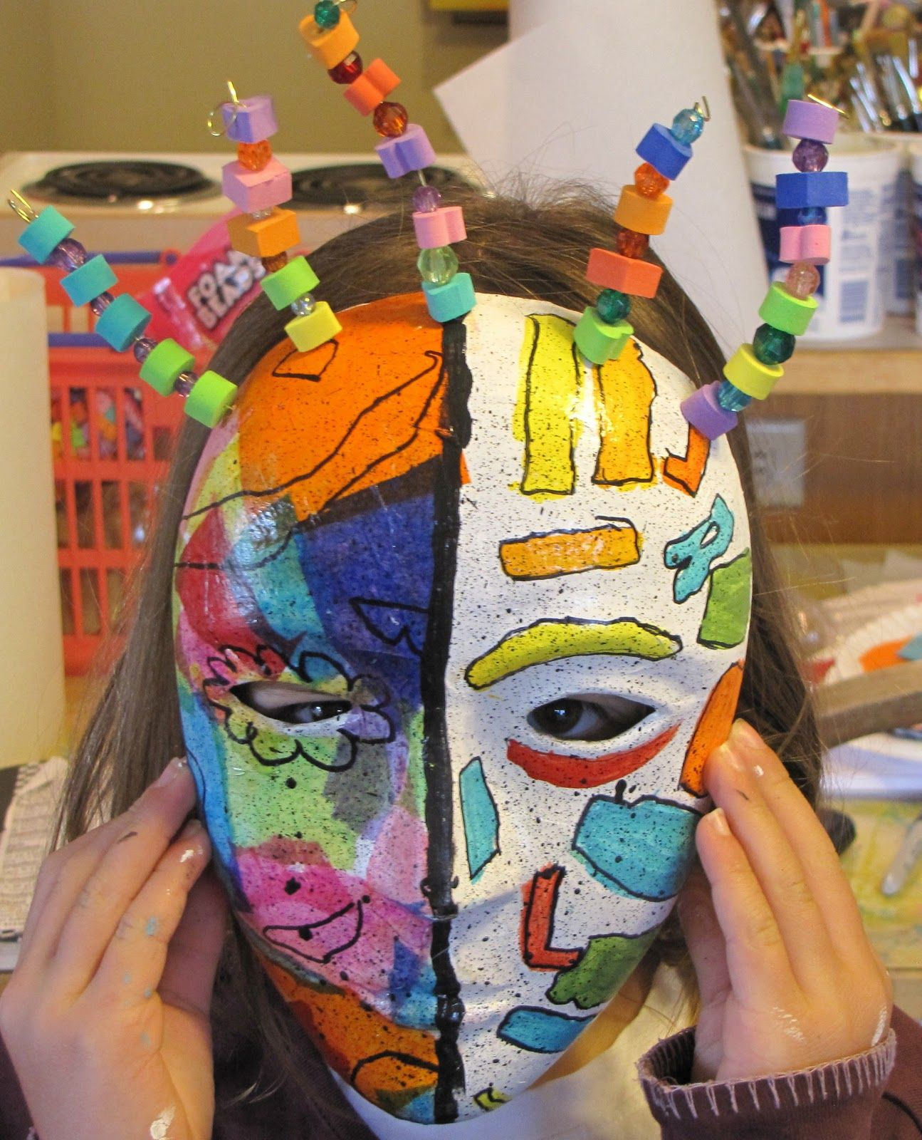 Wallpaper #DjHMNZMB5zzyi_yYhFjm476 Cool Mask Ideas Paper Mache