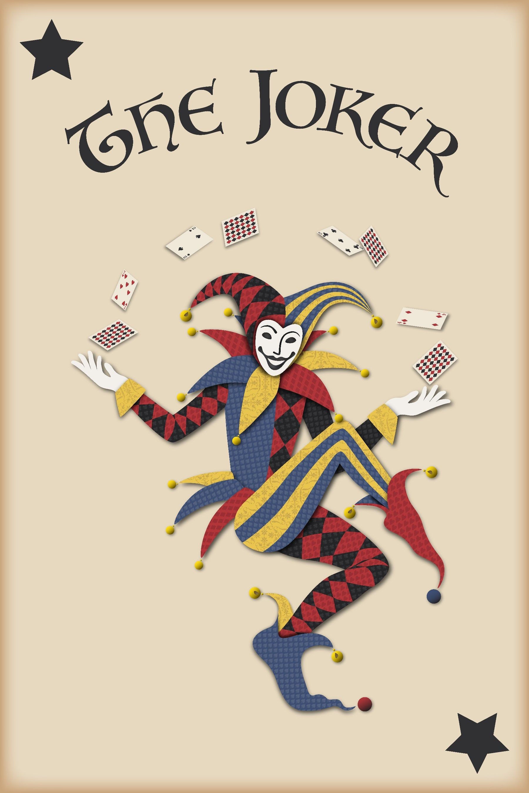 Wallpaper #a150b Joker Art Joker Card Playing Cards Art Original Man Cave Art Etsy