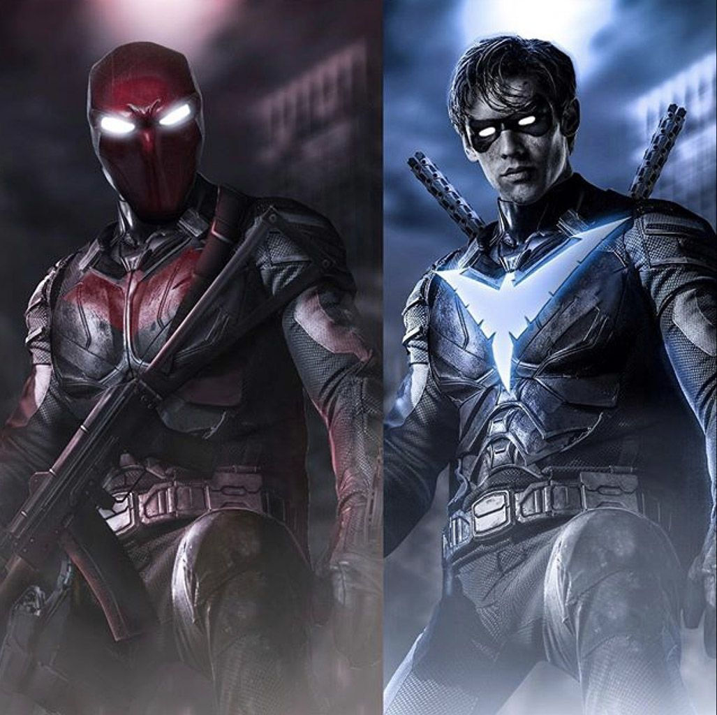 Wallpaper #Jxk8LY8BtGB6xQ78p5Kj11 Red Hood Nightwing Batman Red Hood Nightwing Red Hood