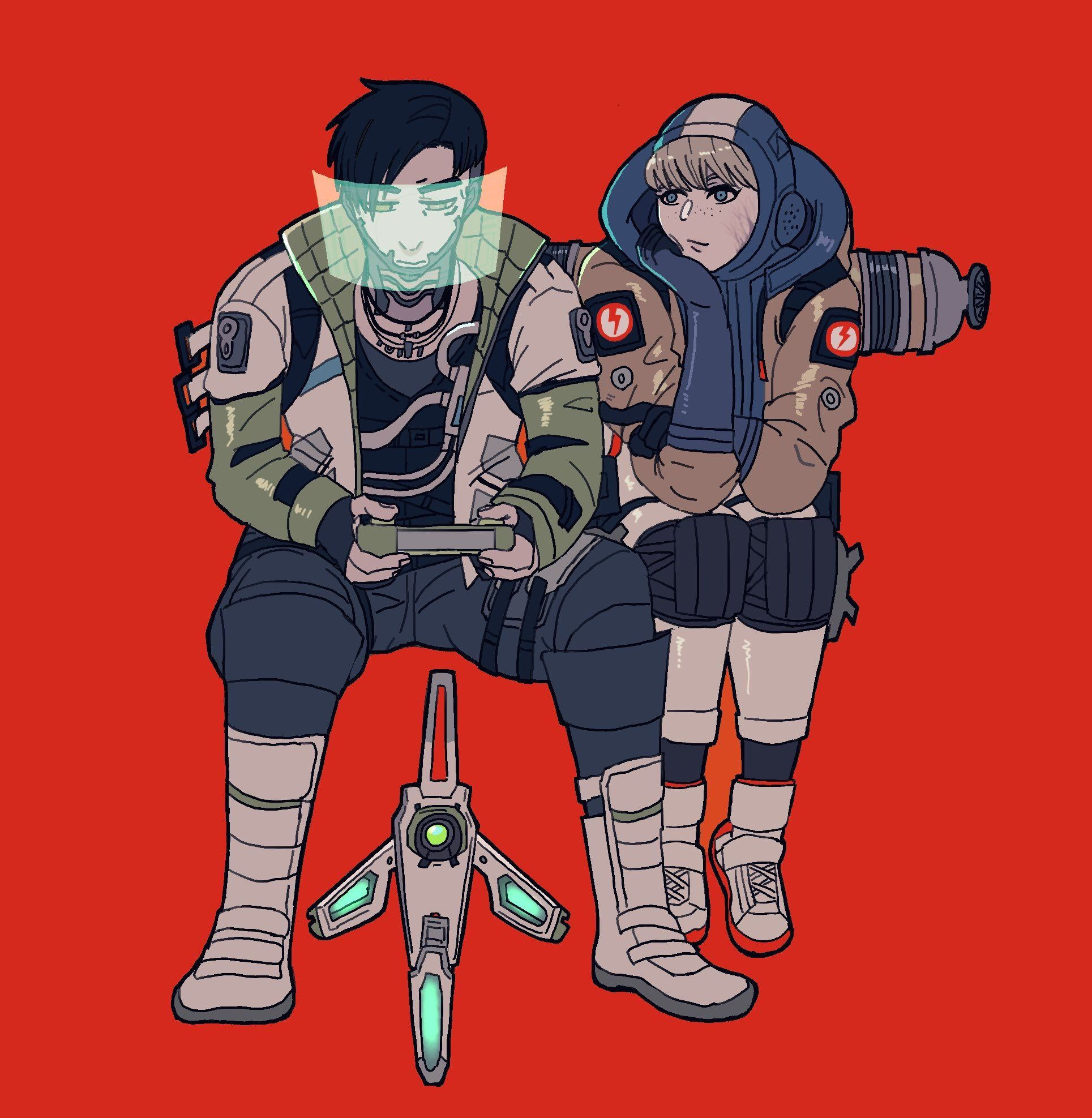 Wallpaper #0mf0DJMBSpphPi3-q-Fi304 Hum on Twitter Crypto Apex Legends Legend Fan Art