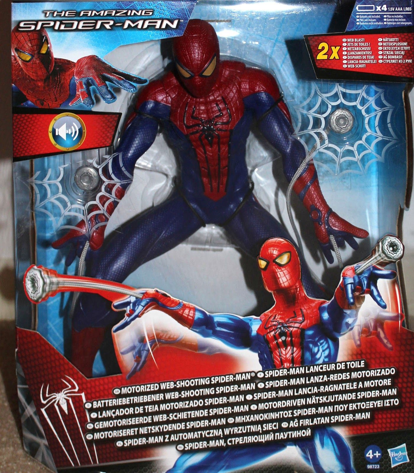 Wallpaper #WRreUZMB1yWOL4qgdoIP302 Hasbro Web Shooting Spider Man Christmastoysitecom Reviews