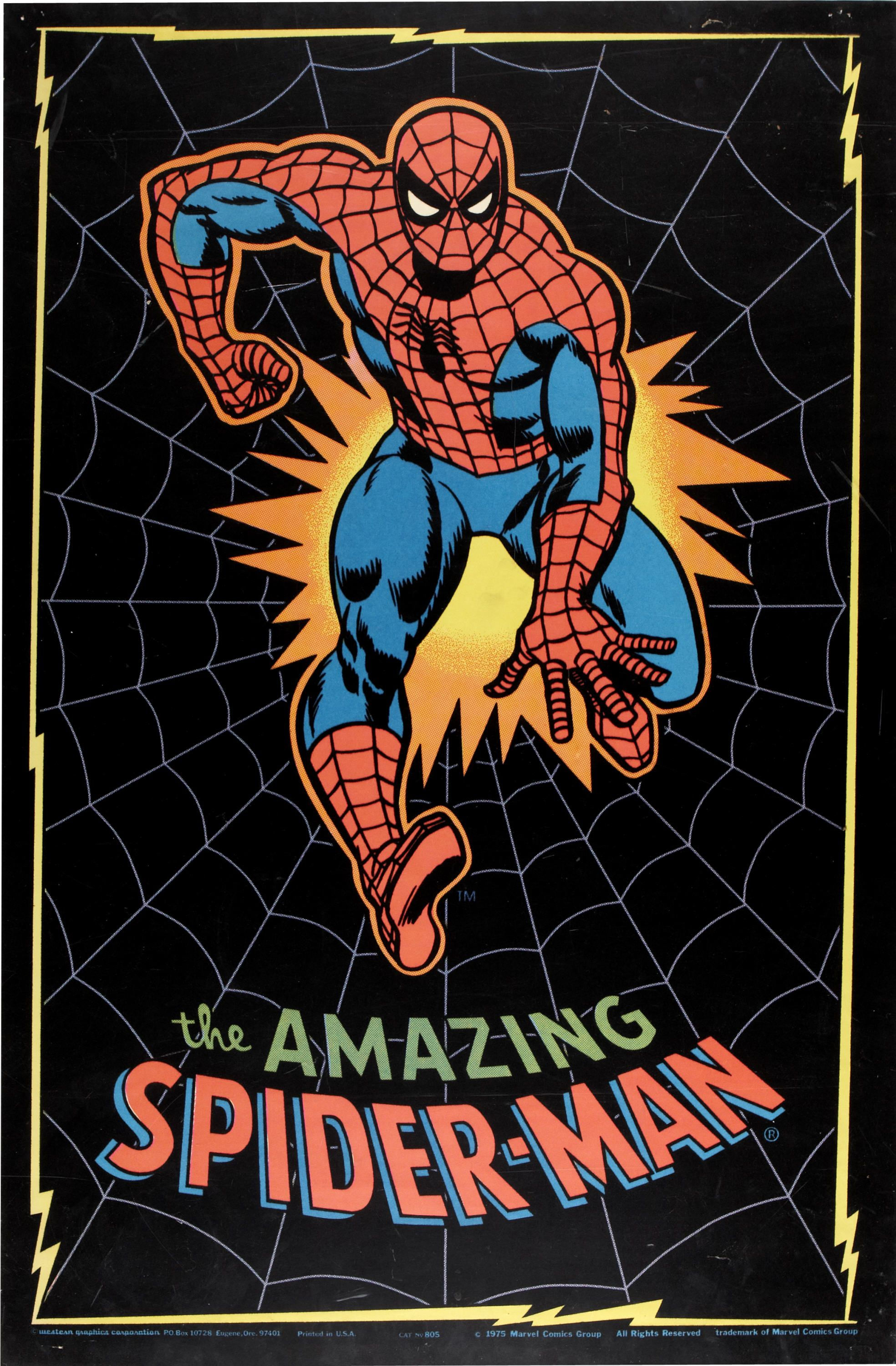 Wallpaper #3xllOo8BtGB6xQ78iqwZ4 The Amazing Spider Man Black Light Poster Spiderman Poster Spiderman