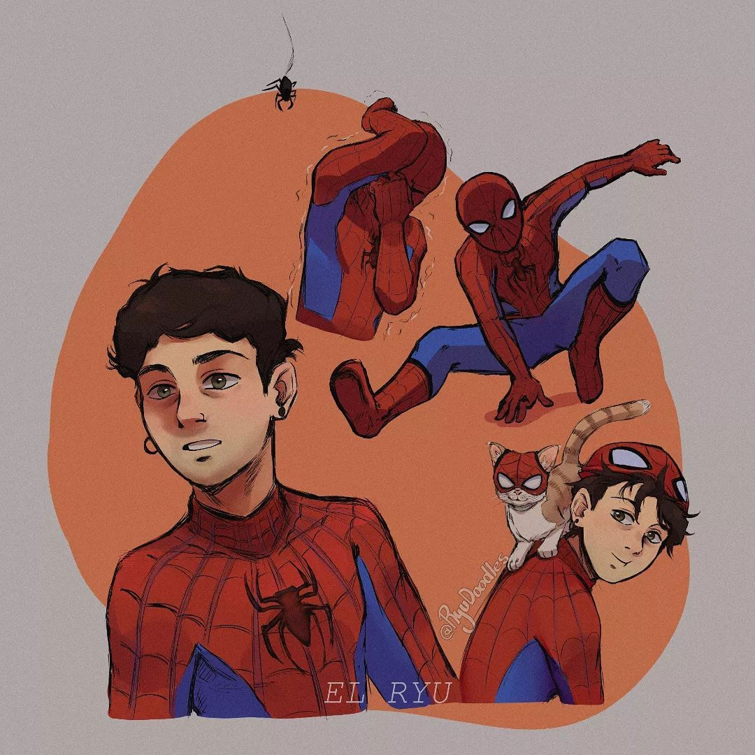 Wallpaper #VqUqMpMB0vj5YdARwtPH318 Comisiones Abiertas on Instagram Carre Spiderman Barry Spidergato