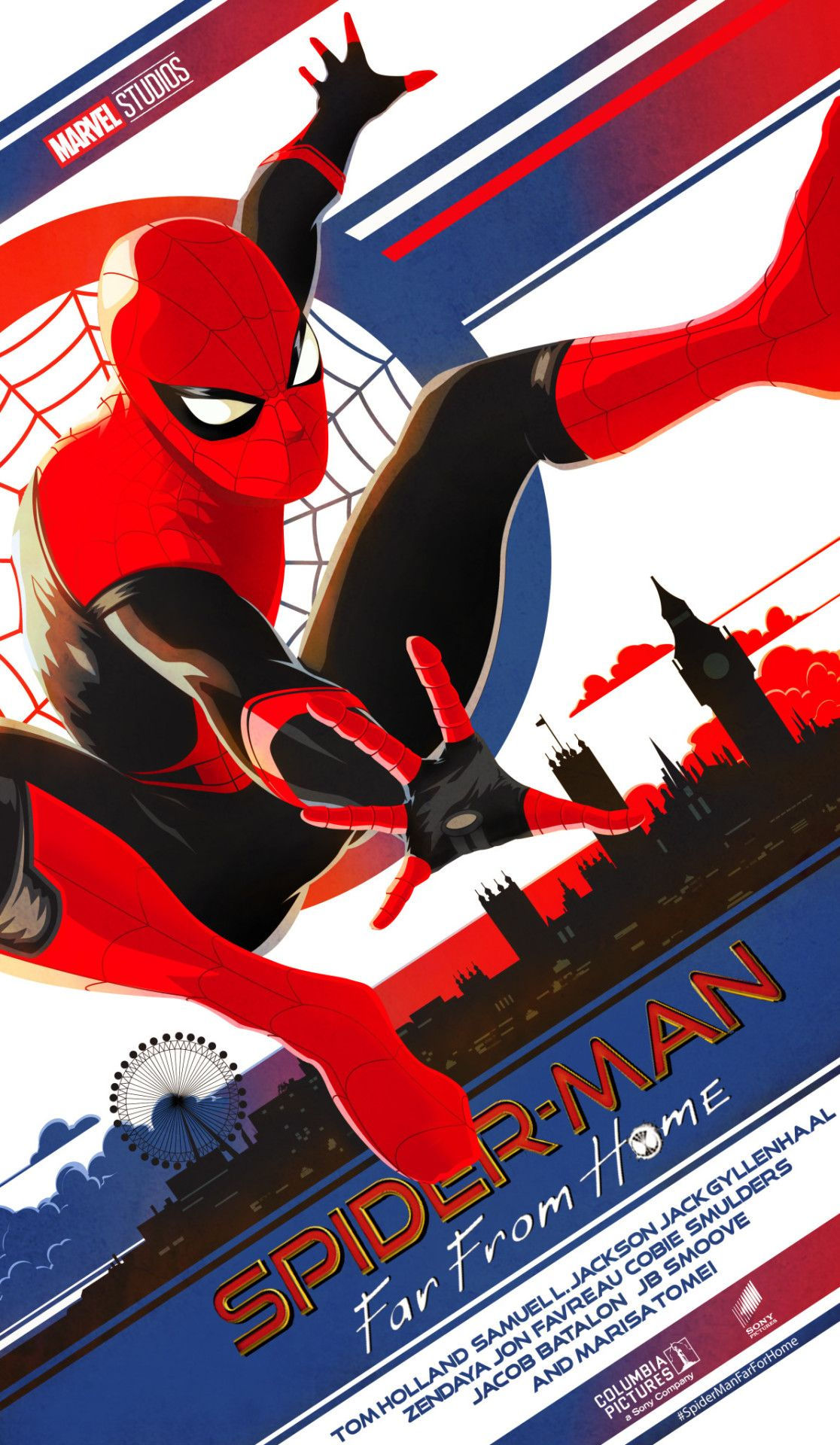 Wallpaper #T2dJDZMBSpphPi3-KuT-336 Spider Man Far from Home Created by J Molas Spiderman Marvel