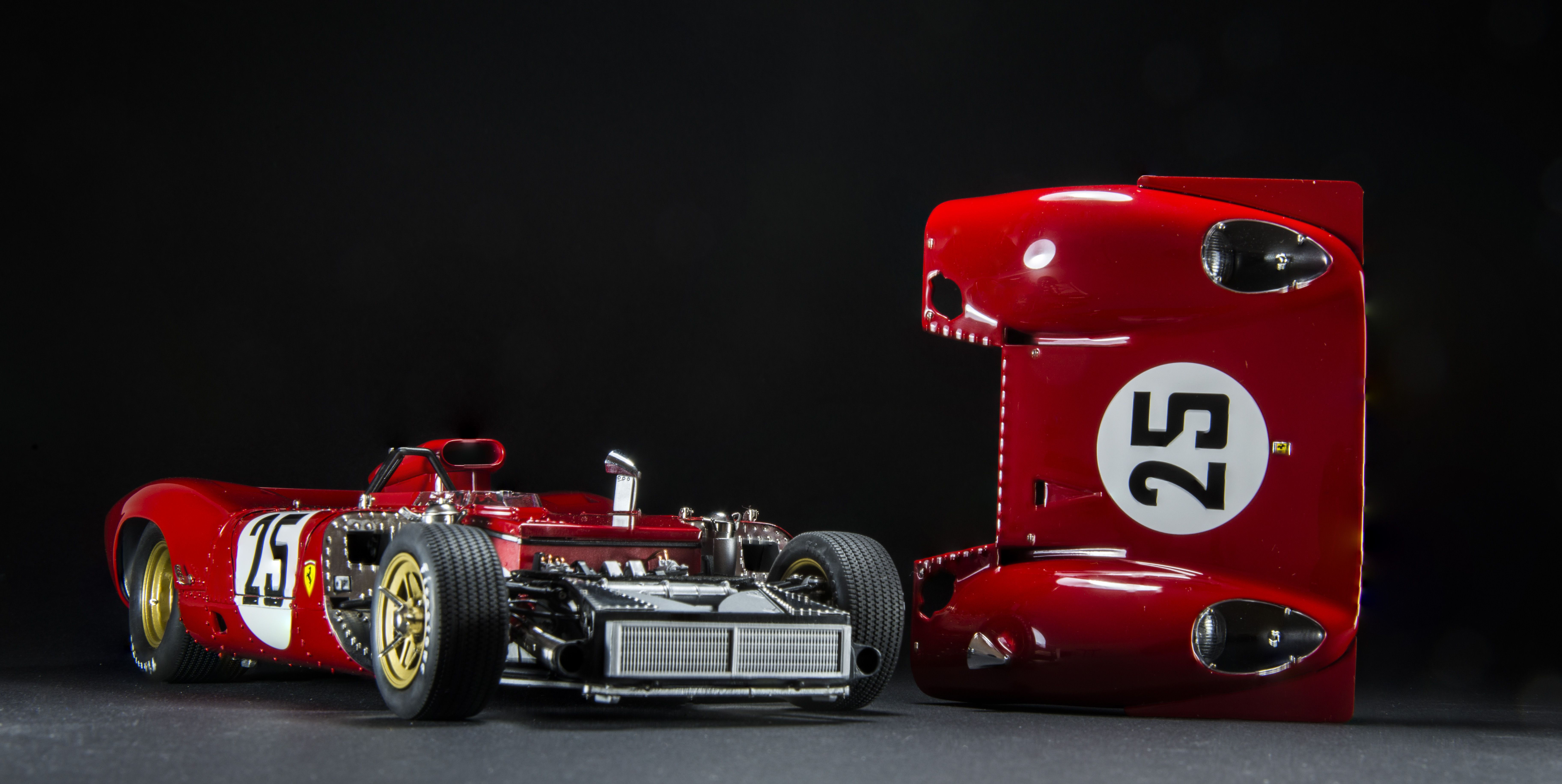 Wallpaper #HGew95IBSpphPi3-v4c4247 M 123 Ferrari 312p Spyder Signed by M Andretti Ferrari Diecast Spyder