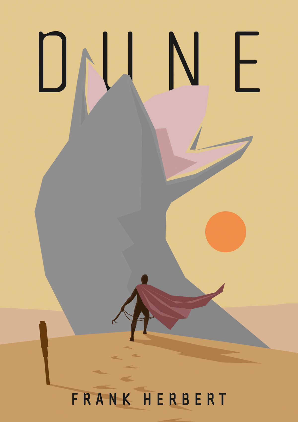 Wallpaper #3YJFQJMB0GiFKesMK8Bn125 Various Vectors on Behance Dune Art Movie Posters Dune Frank Herbert