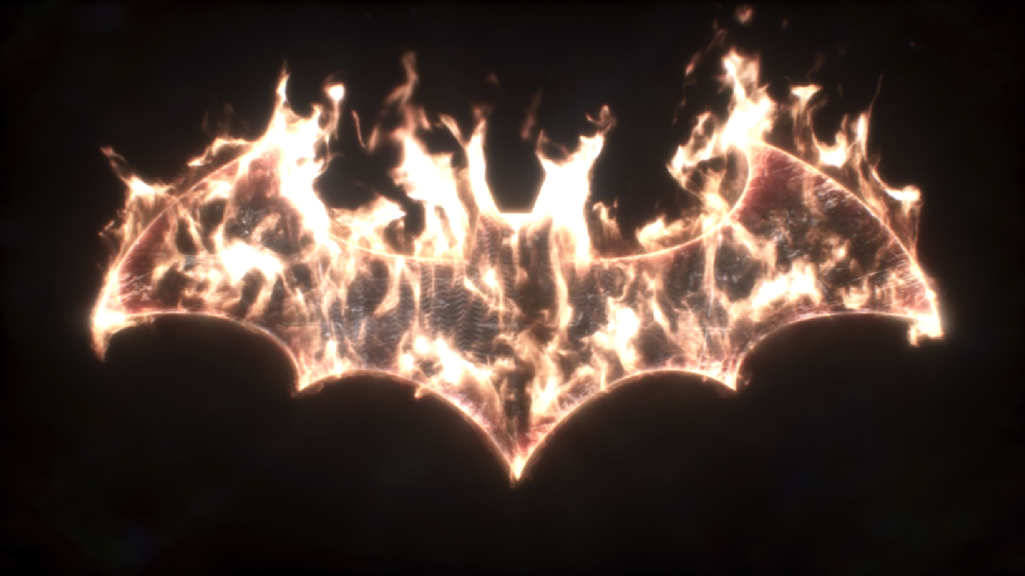 Wallpaper #YB3iLJMBlOZrFDOkiczE32 Batman Arkham Knight Burning Logo Batman Arkham Knight Batman