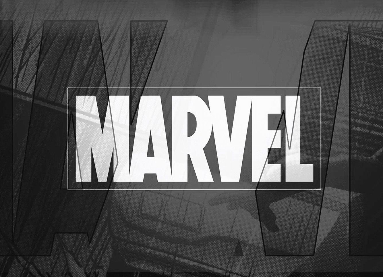 Wallpaper #JfSrOZMBKFX8bn3rXHek361 The Logo for Marvel is Shown in Black and White