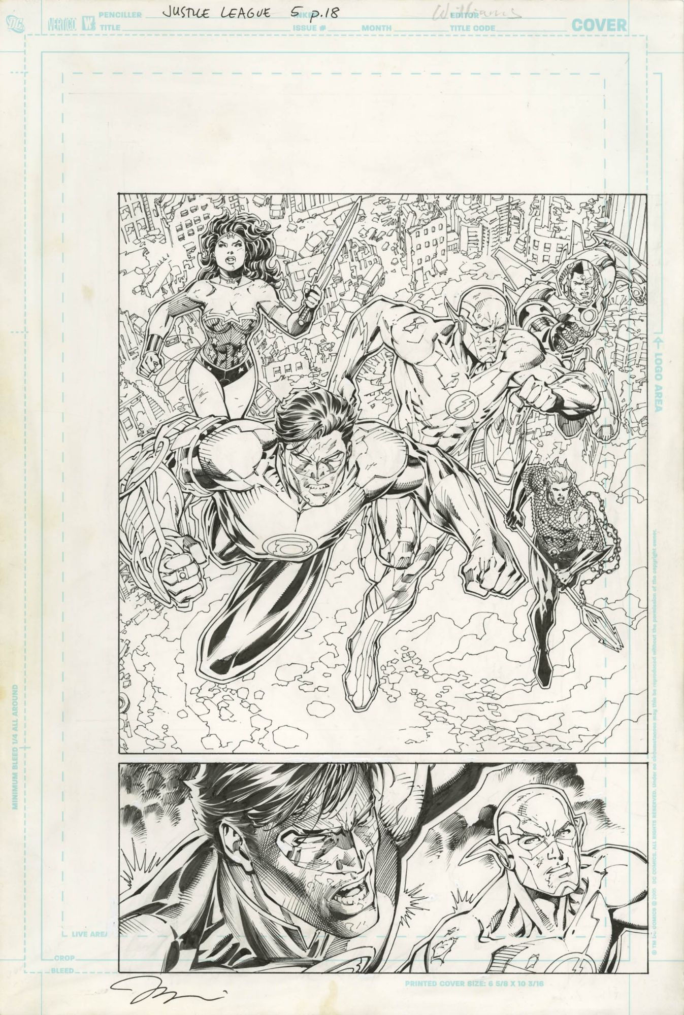 Wallpaper #ImdNBJMBSpphPi3-NbfE0 Justice League 5 Splash 2012 Jim Lee Early New 52 Ideal Team
