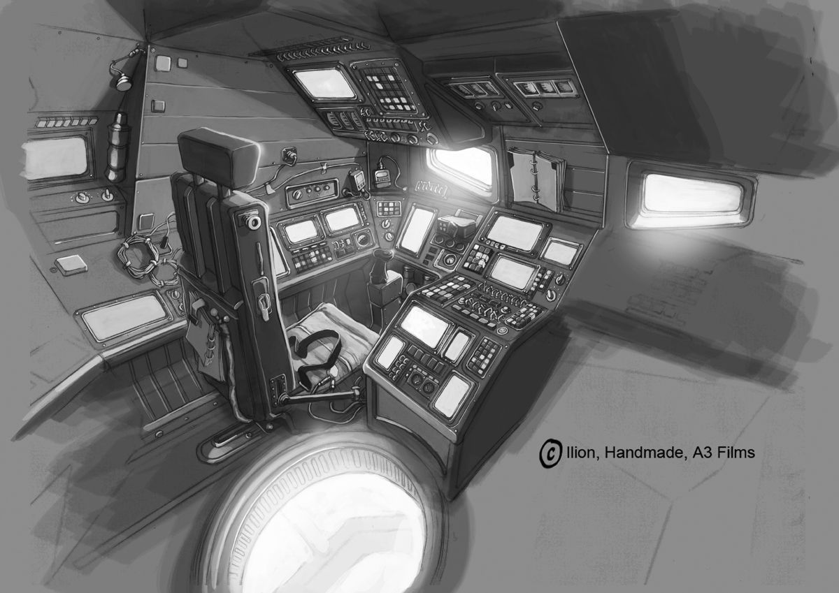 Wallpaper #r7gj2JIBJvJKYCmEhOZY26 Spaceship Interior Concept Art Interior 2d Illustration Interior