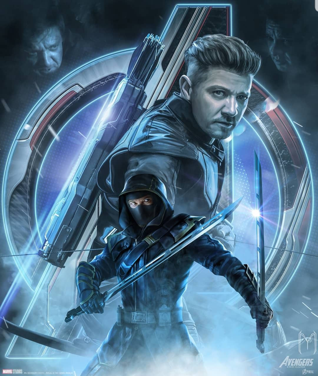 Wallpaper #gnOIio4BFI5NbQksrCK048 Clint Barton Roninhawkeye Avengers Endgame Art Marvel Hawkeye