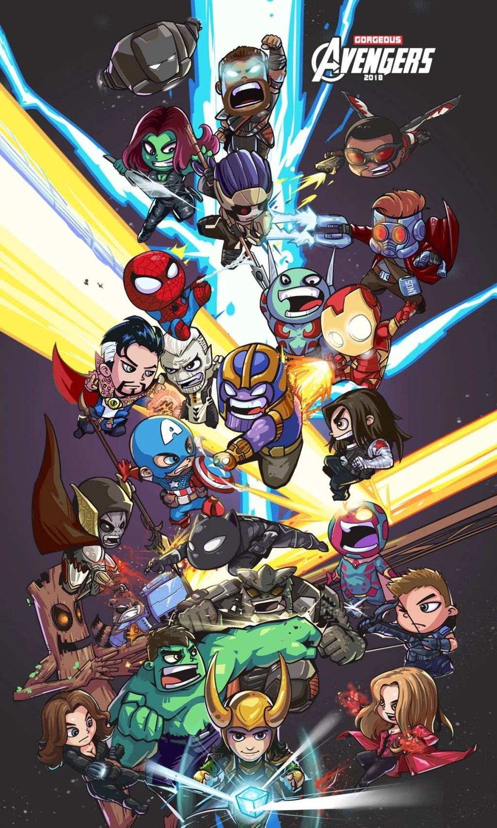 Wallpaper #r2jGFpMBSpphPi3-KwzW64 Pin by Huyen Jin on Cartoon Marvel Characters Art Avengers Cartoon