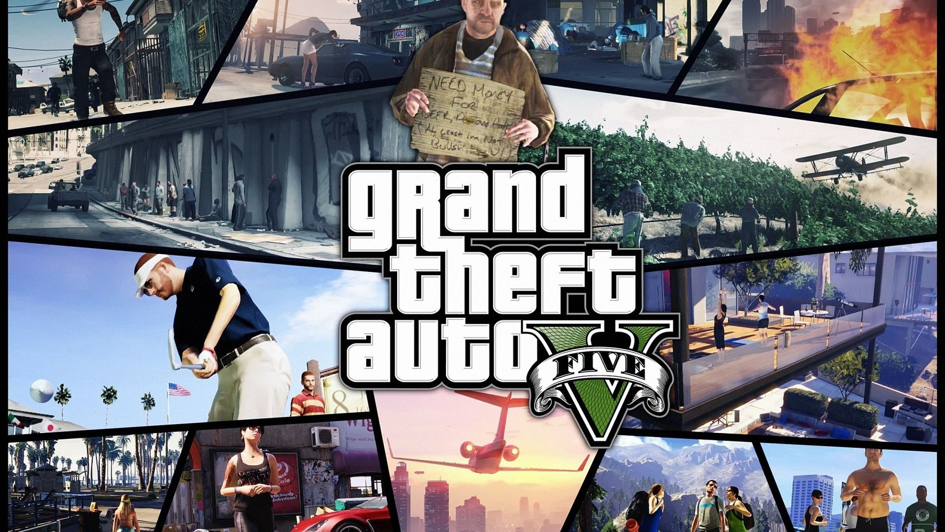 Wallpaper #5453a Gta V Xbox One Box Art Cover by Iceman423626