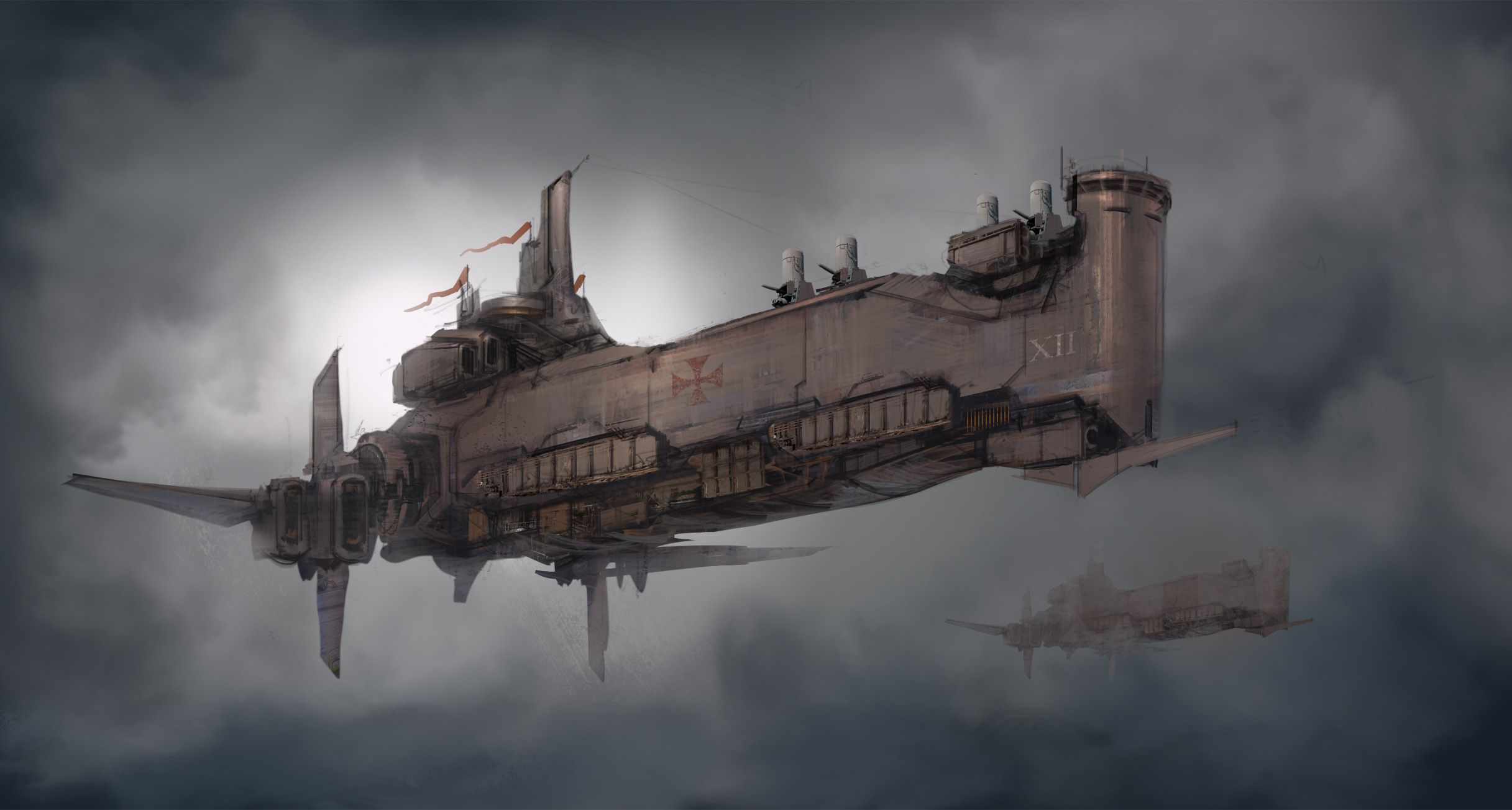 Wallpaper #uH0K8o4Bnwiau_P6_Aoo37 Crusade Battleship by Progv on Deviantart Concept Ships Steampunk