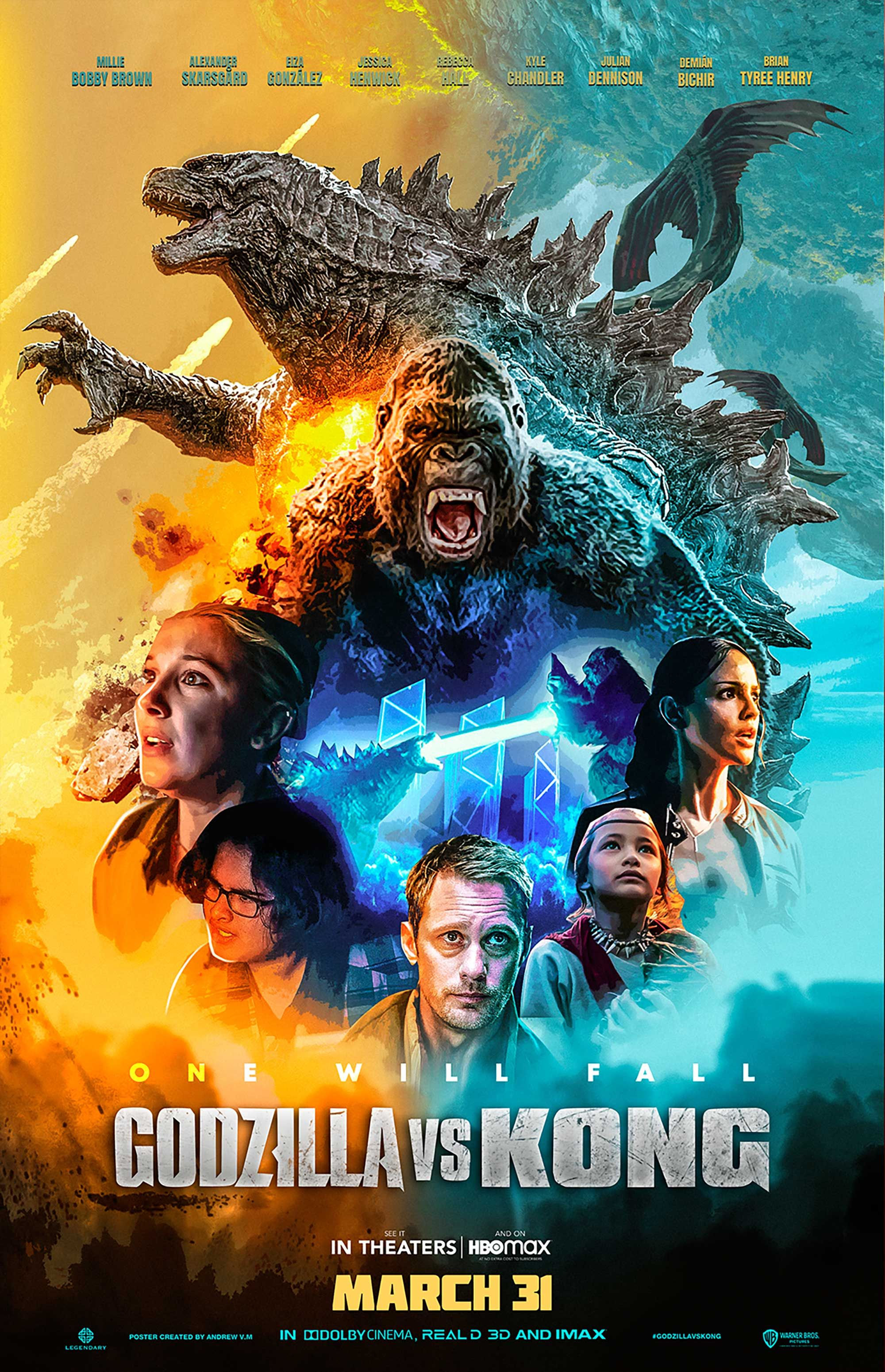 Wallpaper #1u_fTJMBMN-XEVvVqz4716 Godzilla vs King Poster 14 in 2021 Kong Godzilla Godzilla vs
