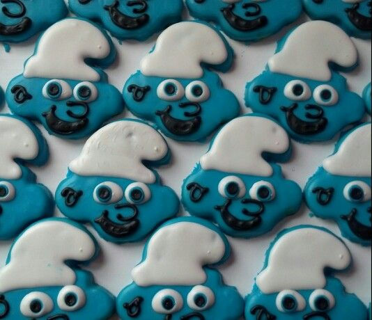 Wallpaper #kLiH2JIBJvJKYCmEZujO188 Smurf Cookies Cookies Sugar Cookie Food
