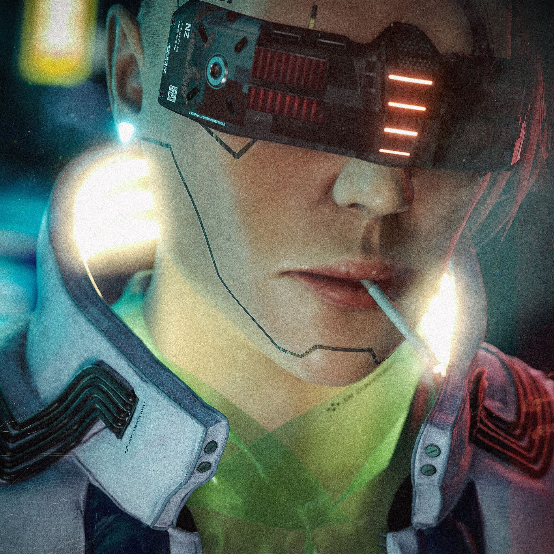 Wallpaper #-X1O8I4Bnwiau_P6KAWU26 Cyberpunk Girl by Manuel Donofrio Cyberpunk Outfit Cyberpunk Girl