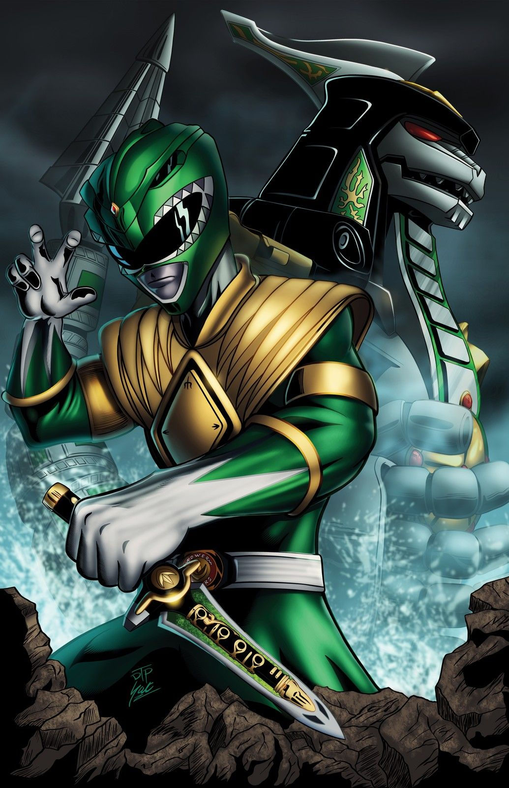 Wallpaper #9369c Mmpr Green Ranger by Dyana Wang Rpowerrangers