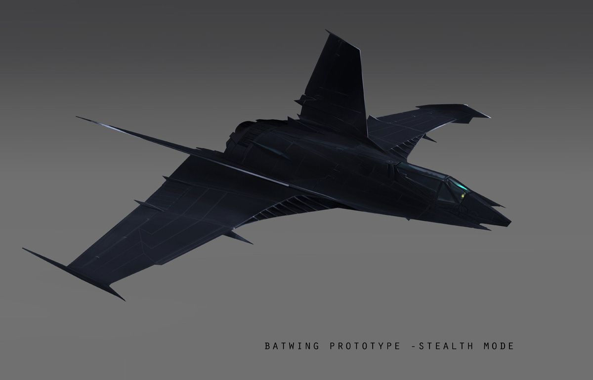 Wallpaper #oxnDHY8BtGB6xQ78A3e_32 Batwing Stealth Prototype from Batman Arkham Origins Red Hood Gotham