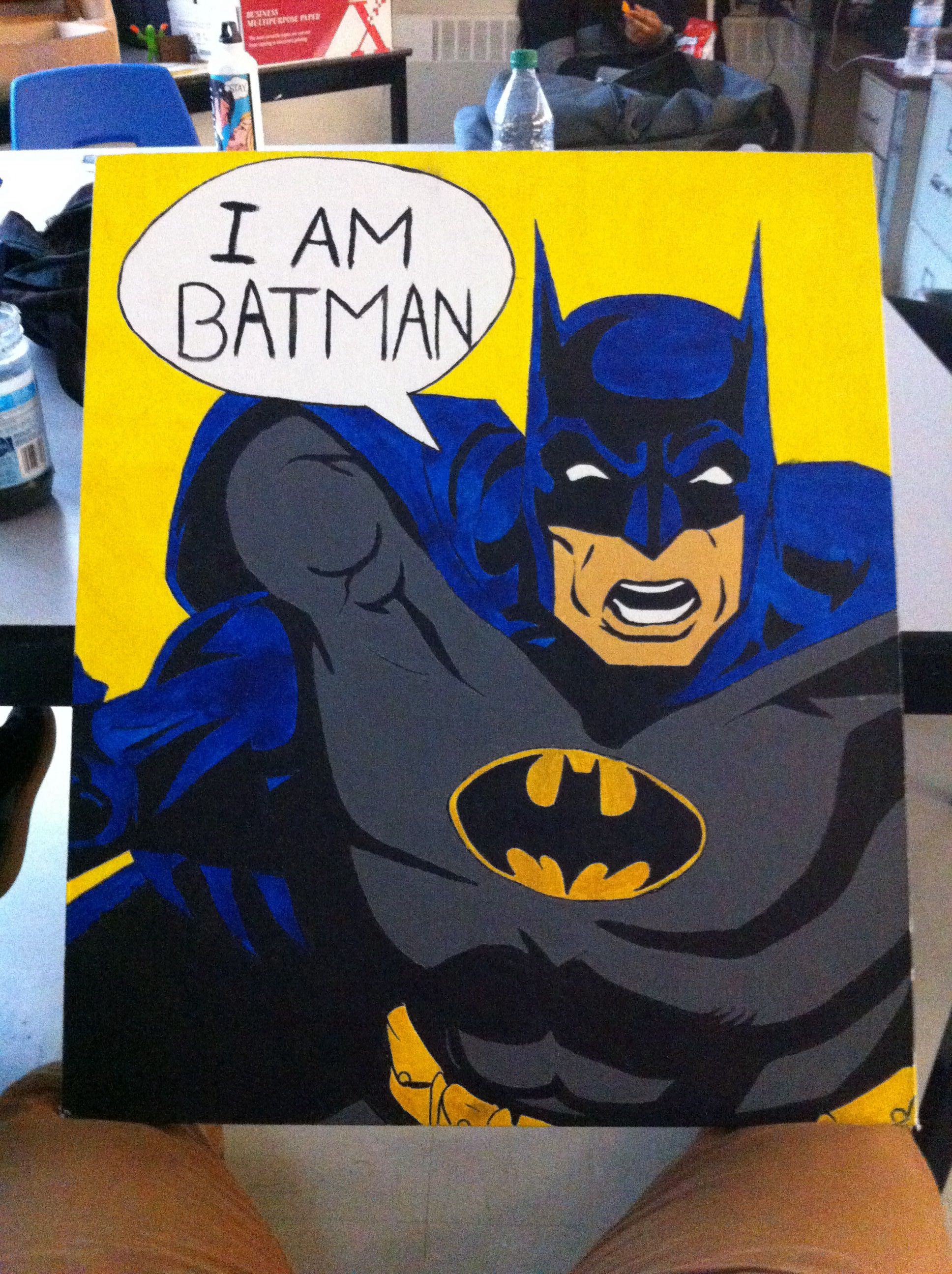 Wallpaper #486qJZMB71dOy6JZNxSF317 My Batman Paintingsorry Batman Painting Batman Painting