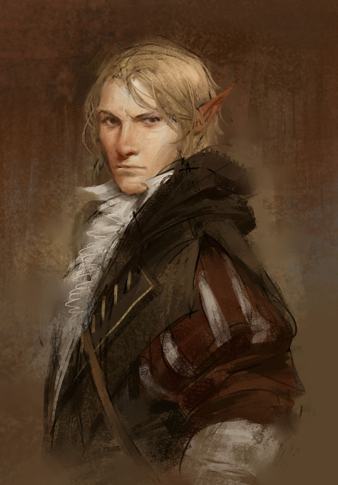 Wallpaper #FljiM5MBzN9vxX34CjrH129 Darkimperialblue Day 34 an Elven Diplomat or Something Like That