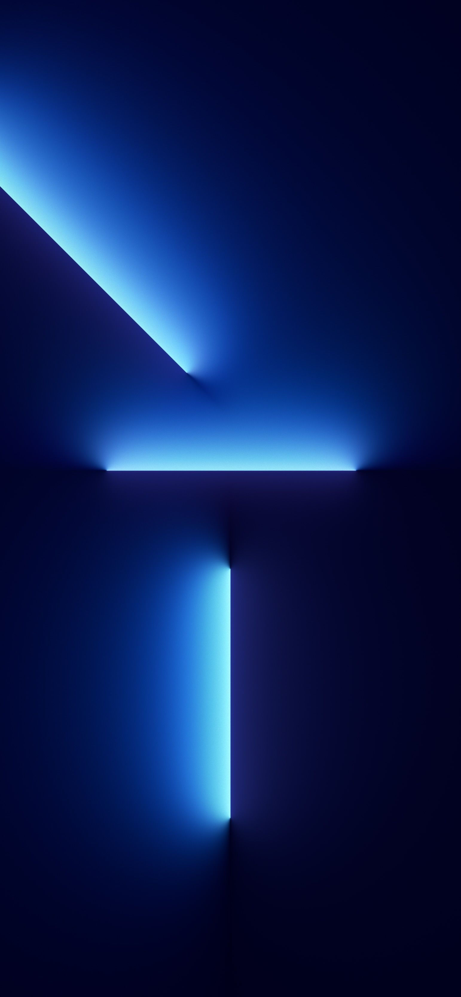 Wallpaper #ZWjkGZMBSpphPi3-7xks323 iPhone 13 Pro Official Stock Wallpaper Sierra Blue Dark