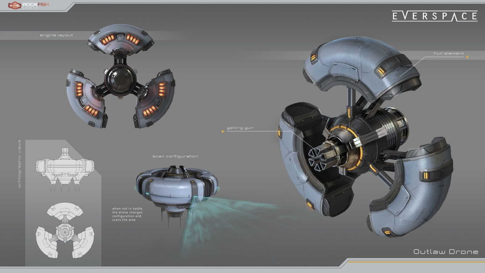 Wallpaper #eb723 Concept Sci Fi Drone Obj