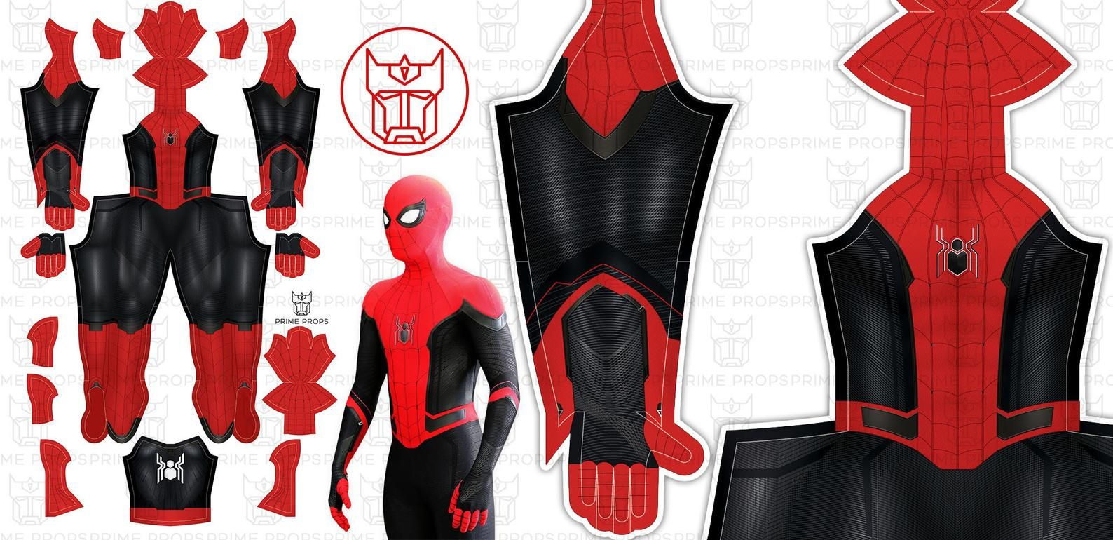 Wallpaper #42cyB5MBSpphPi3-tsSw16 Far from Home Spiderman Costume Pattern Trajes De Spiderman Spider