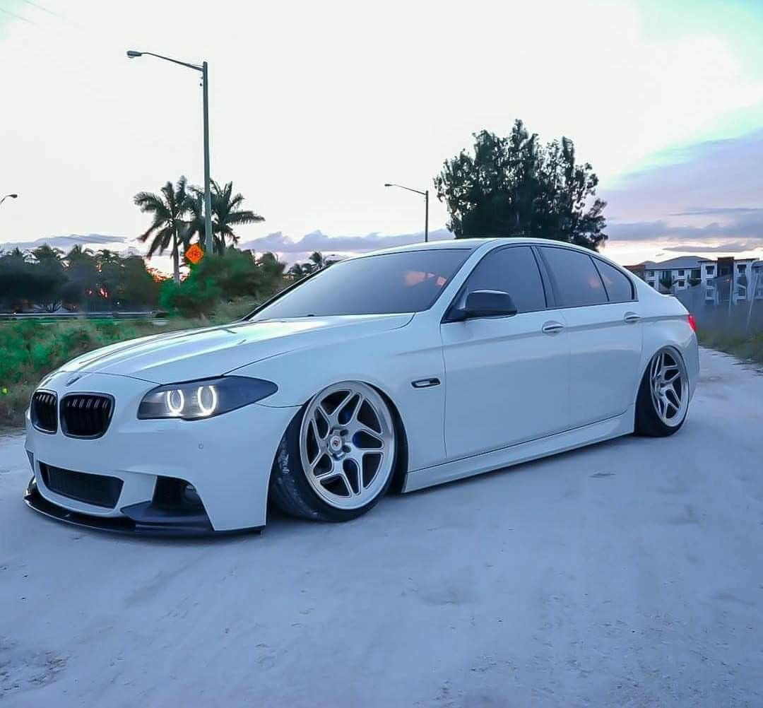 Wallpaper #v3fdJpMB-pgBXx60JaPB40 BMW F10 5 Series White Slammed BMW Bmw Car Bimmer