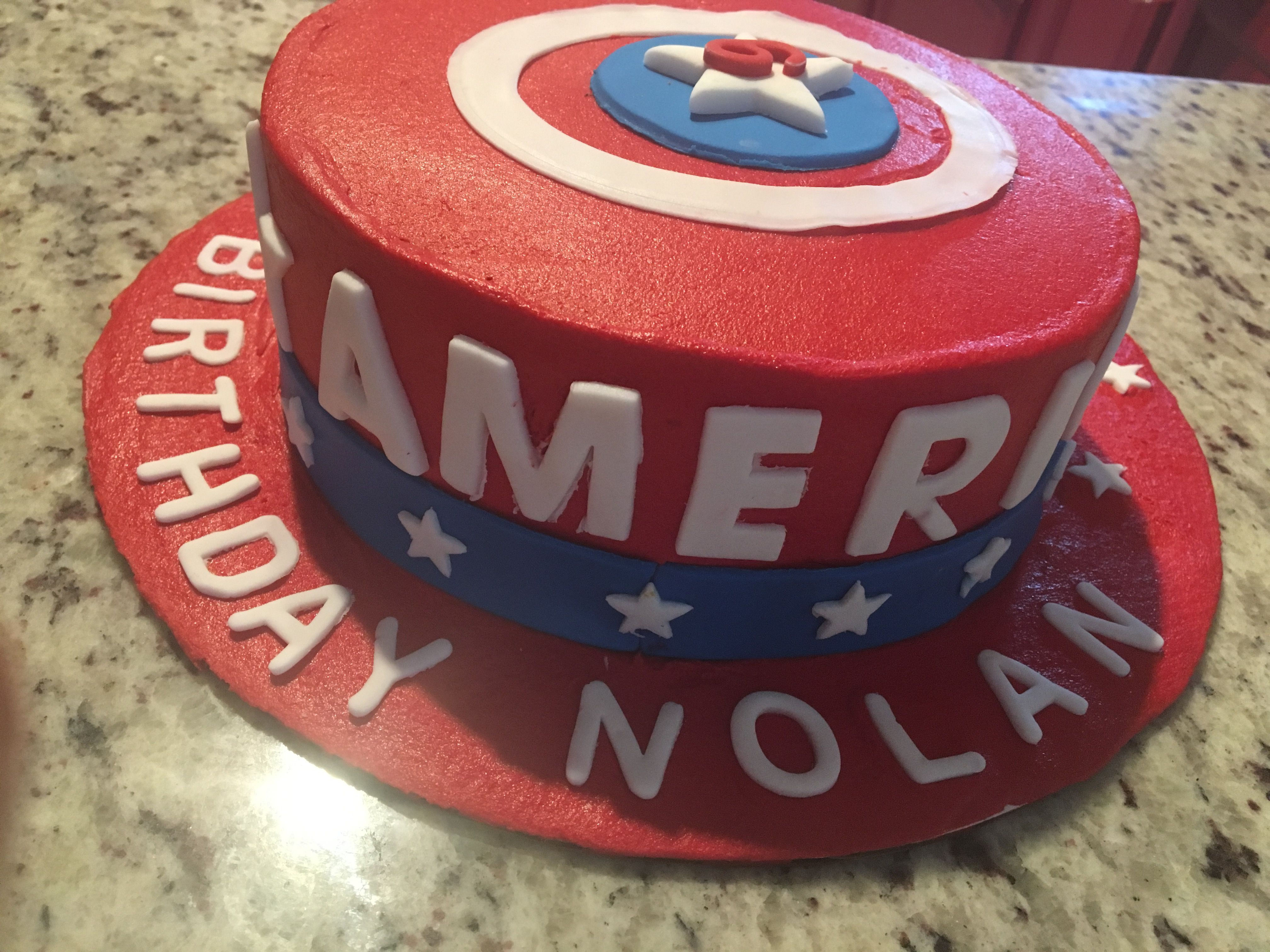 Wallpaper #wHQxwo4B_8f4nGFaiW6B48 Captain America Birthday Cake Cake Captain America Birthday Cake
