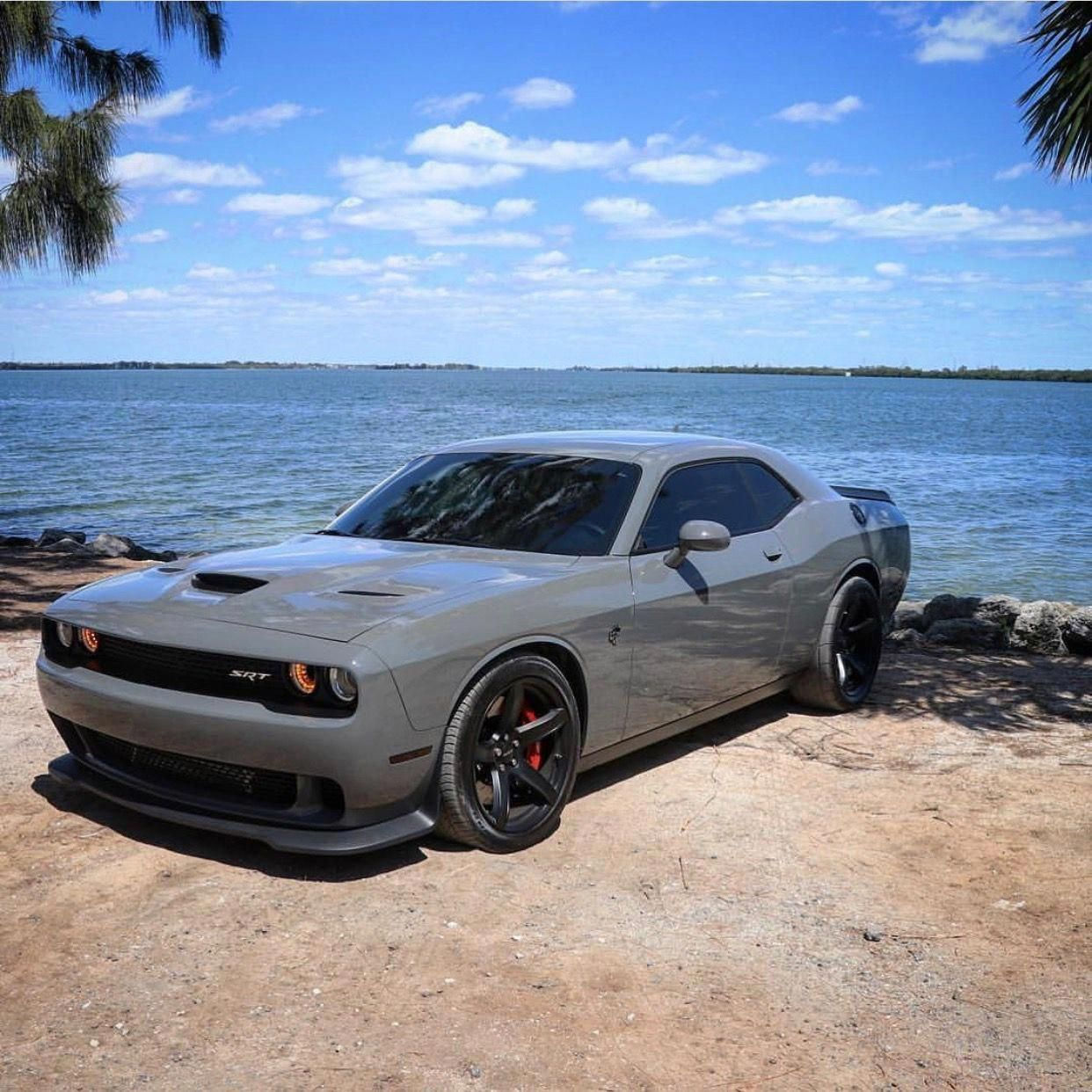 Wallpaper #84950 2018 Dodge Challenger Srt Demon Black Satin Hood Only 594 Miles Bone