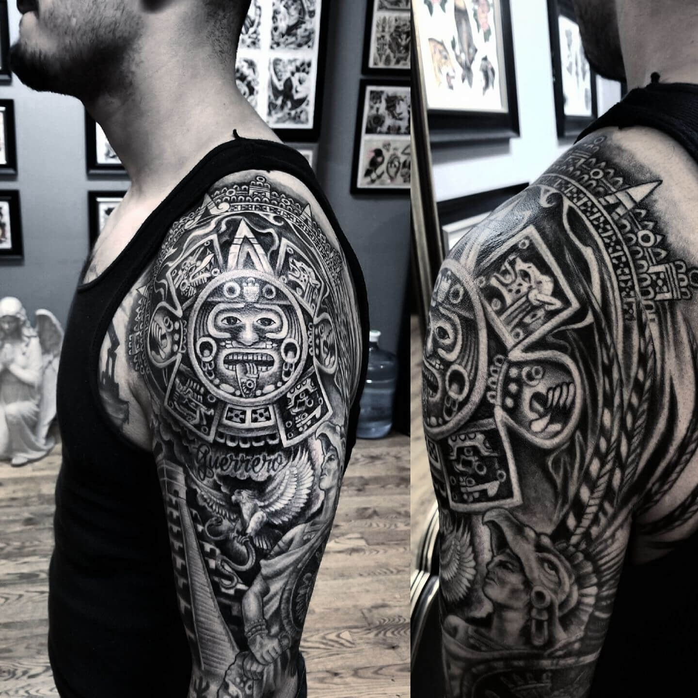 Wallpaper #30F65 Aztec Tattoos Symbols Cool Examples Designs Their Meaning