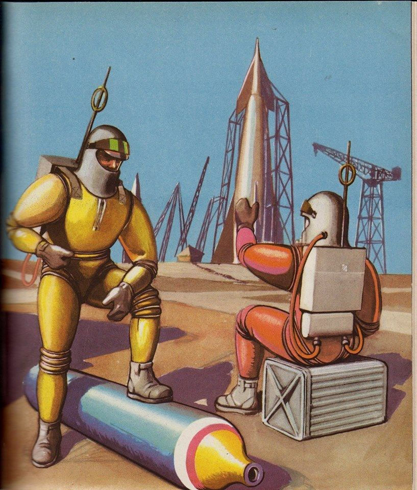 Wallpaper #2LgT3ZIBJvJKYCmEjv7f10 The Vault of the Atomic Space Age Retro Futurism Sci Fi Art Science
