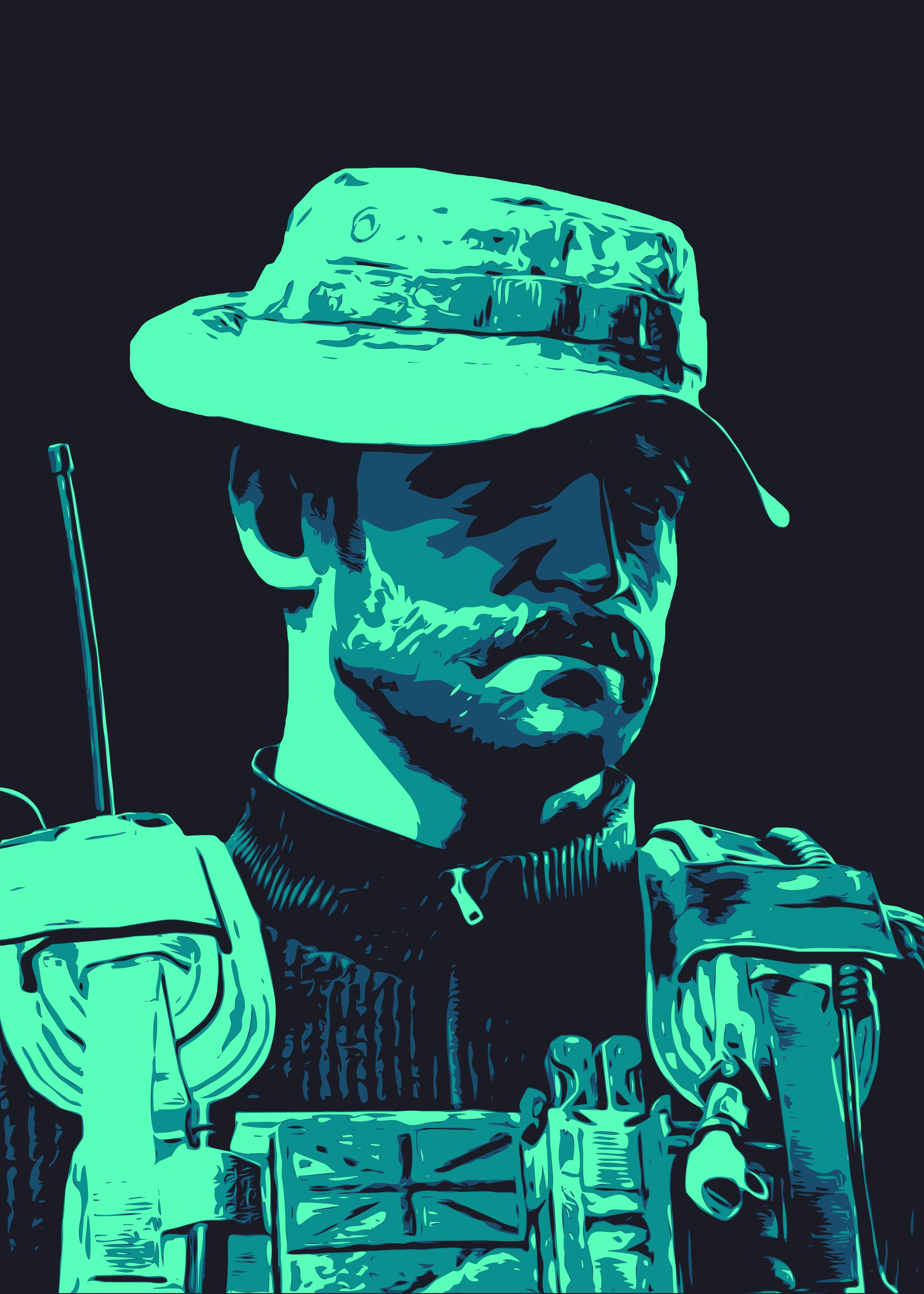 Wallpaper #oRxmQZMB8JfcLg2JM_fg92 Call of Duty Capt Price Poster by Creativedy Stuff Displate