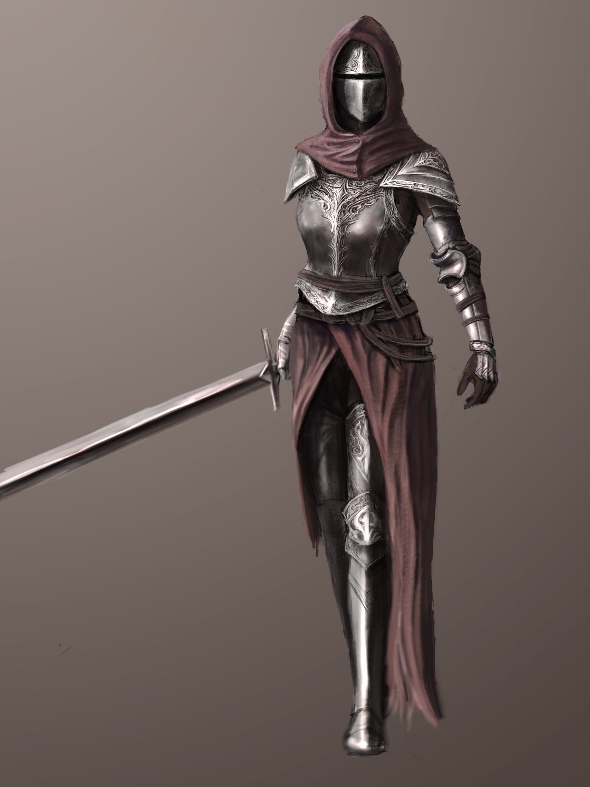 Wallpaper #-F7eMpMBborbLbczul_5315 Female Armor Concept Art