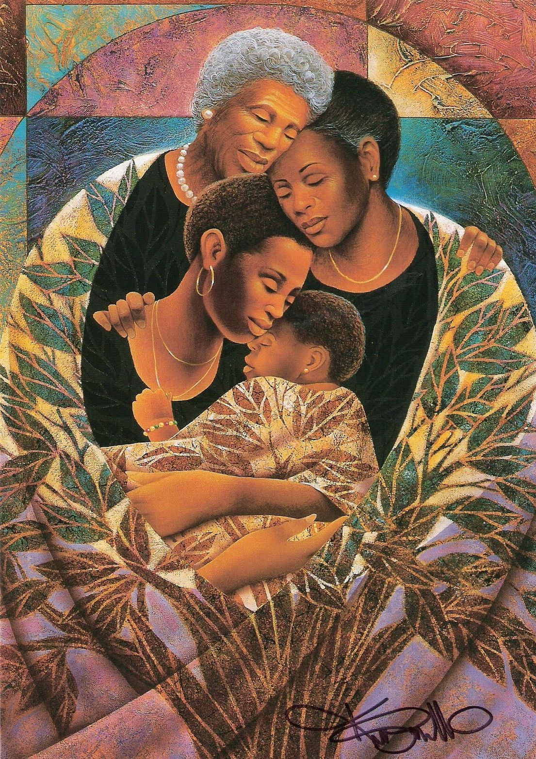 Wallpaper #2Gdl5pIBSpphPi3-lzJ561 Stunning Family Tree Artwork by Keith Mallett