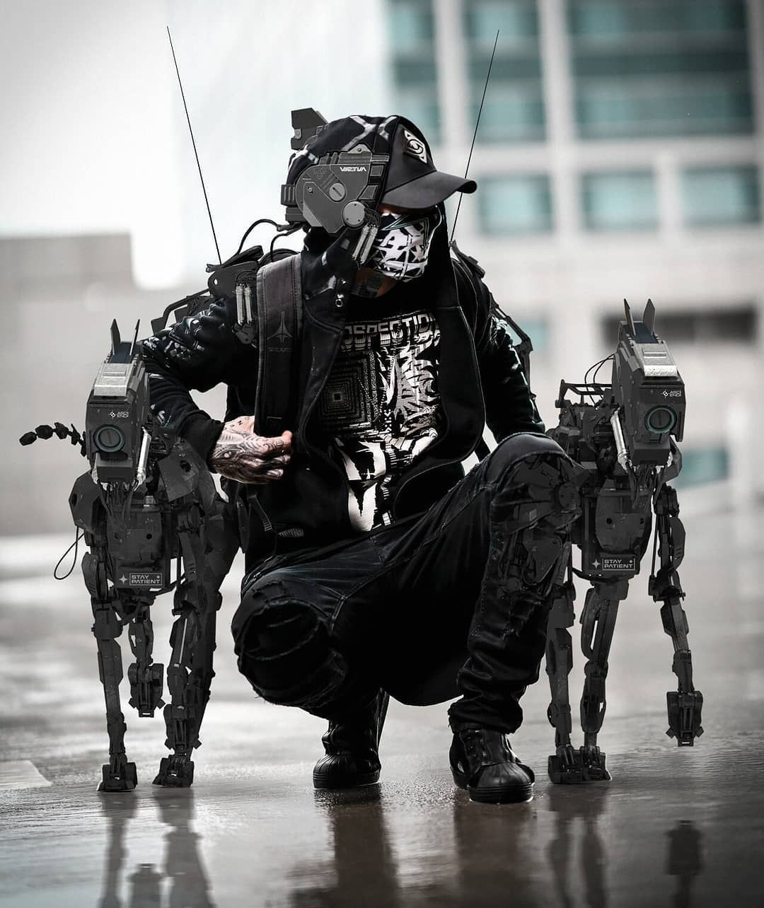 Wallpaper #4nPlf44BFI5NbQksLRcD51 Skull Dark Cyberpunk Fashion Cyberpunk Style Cyberpunk