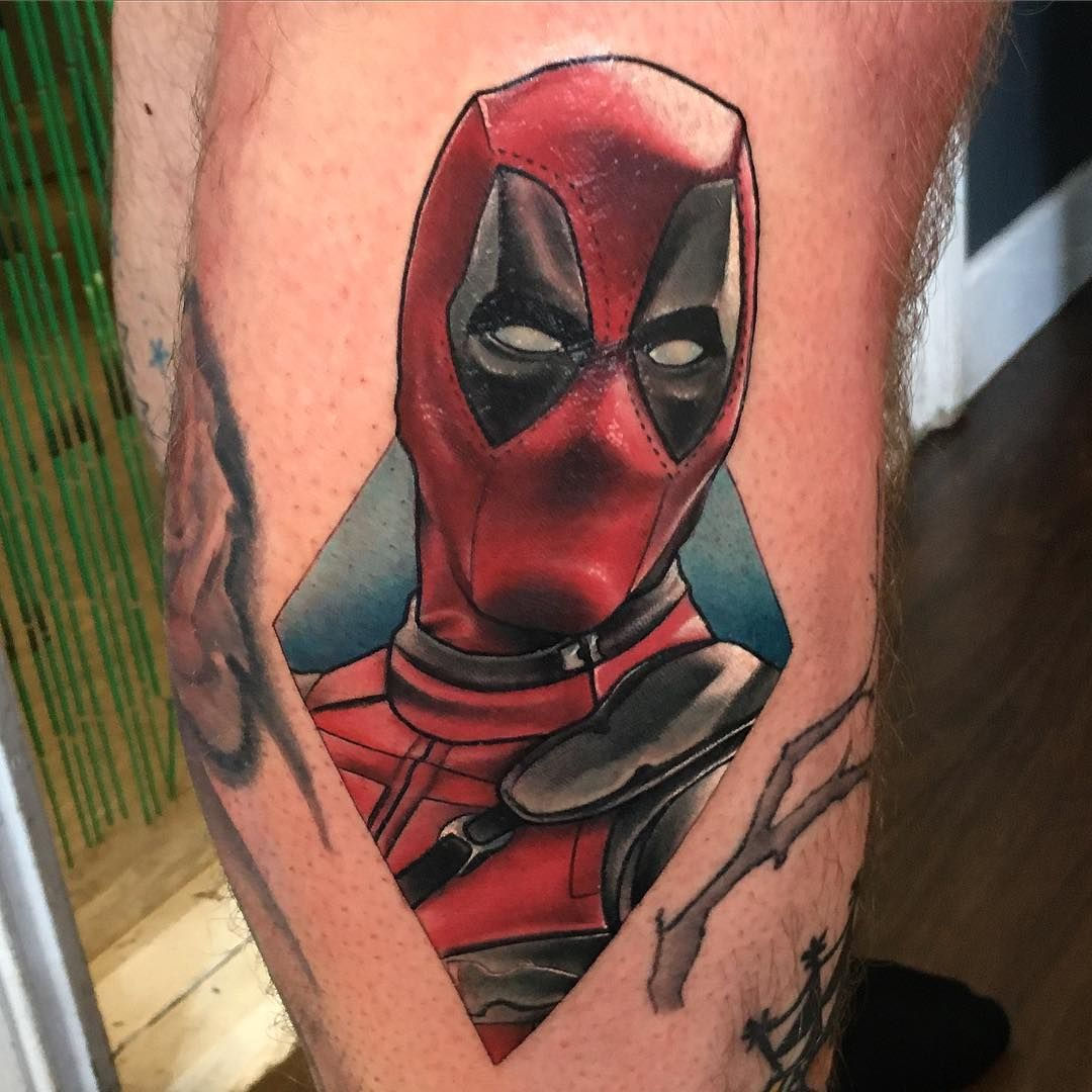 Wallpaper #9130c Marvel Tattoo Photo by Gus H Tattoo on Instagram Deadpool