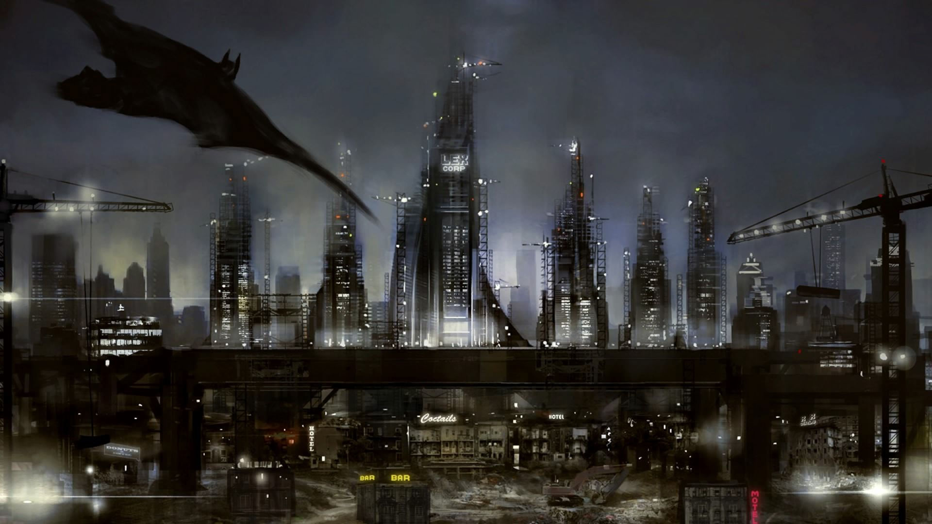Wallpaper #A0J5PZMBOBpx0NhmQMUQ72 Founders Island Concept Art Batman Arkham Knight Concept Art Arkham