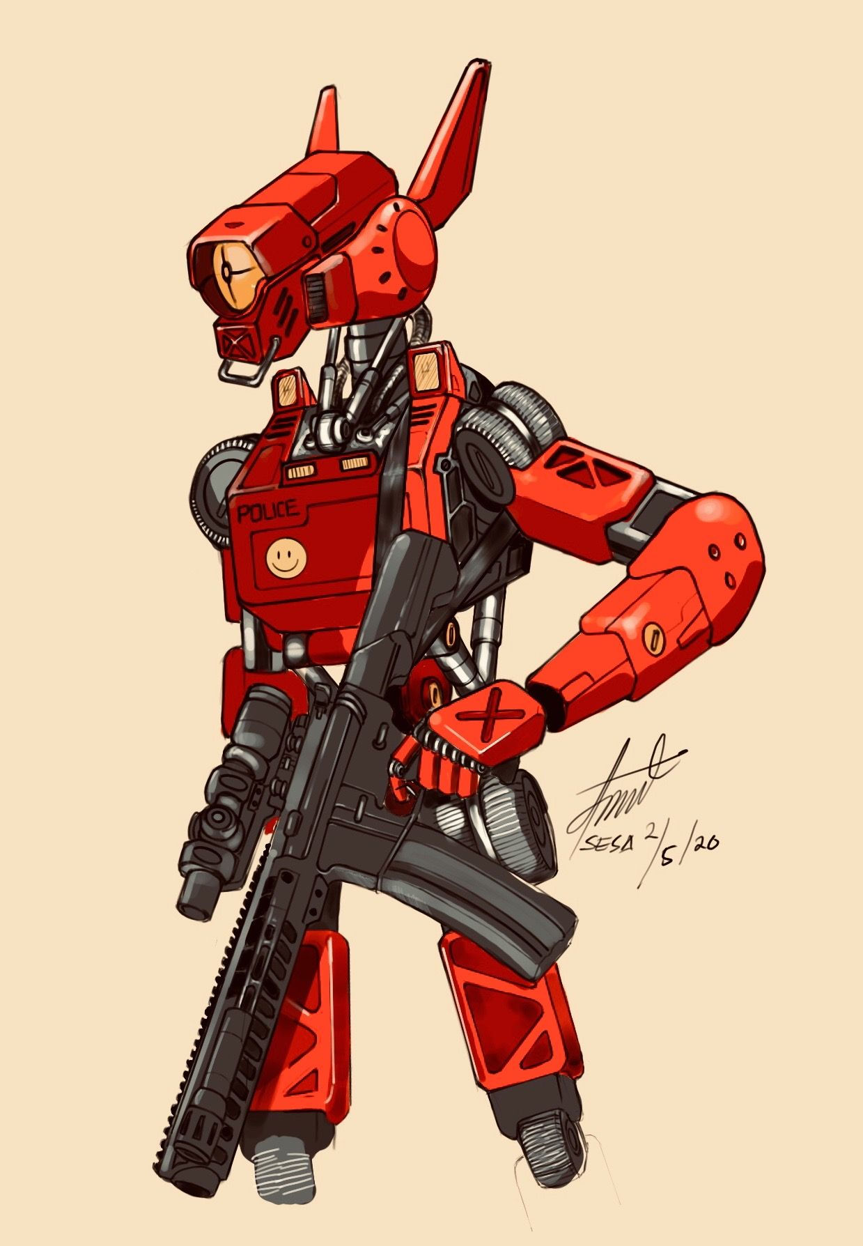 Wallpaper #bmcL-pIBSpphPi3-1o8F203 Fiction Idea Science Fiction Art Robot Concept Art Robot Art