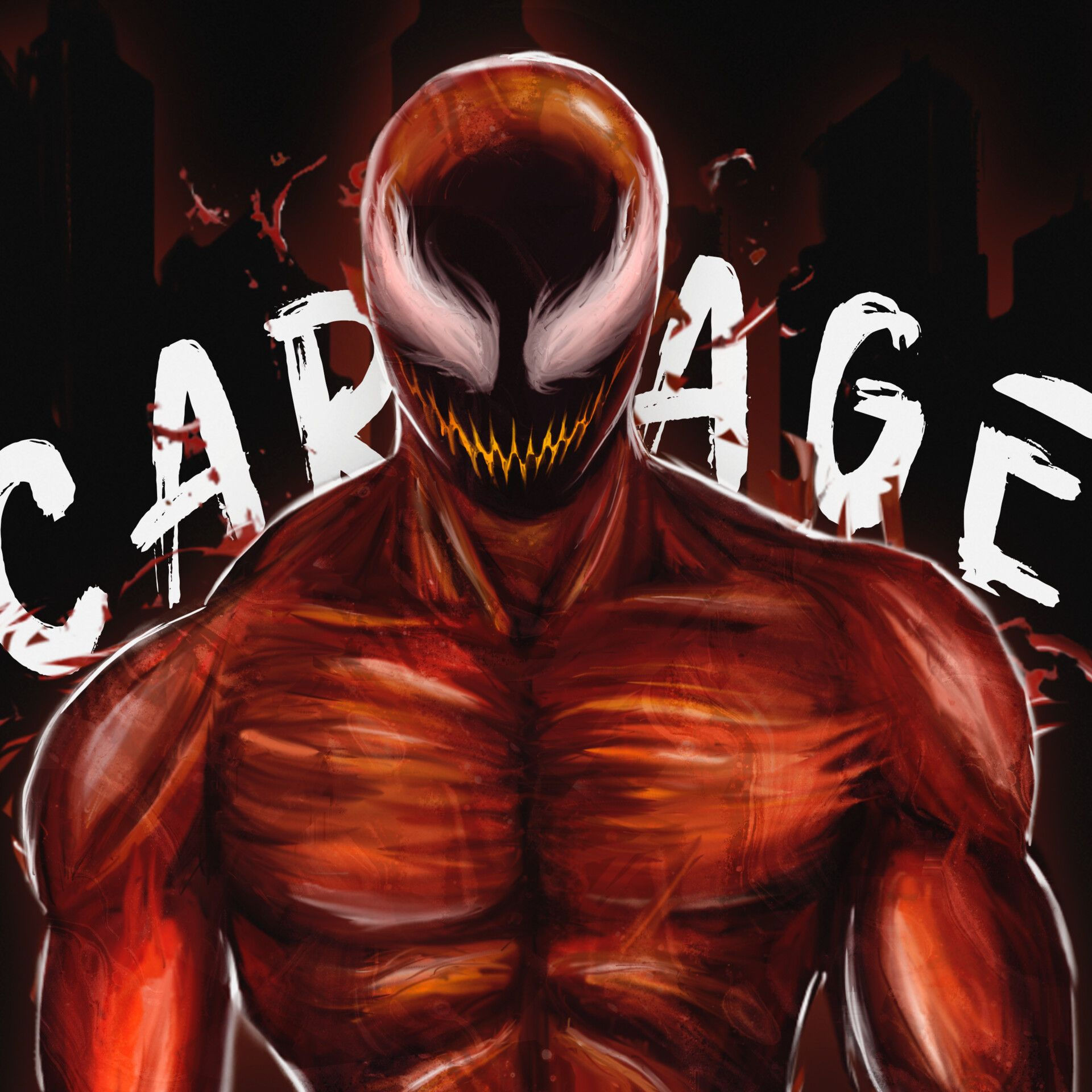 Wallpaper #tmdS_JIBSpphPi3-Opfw9 Carnage Fan Art Apti Fan Art Art Superhero