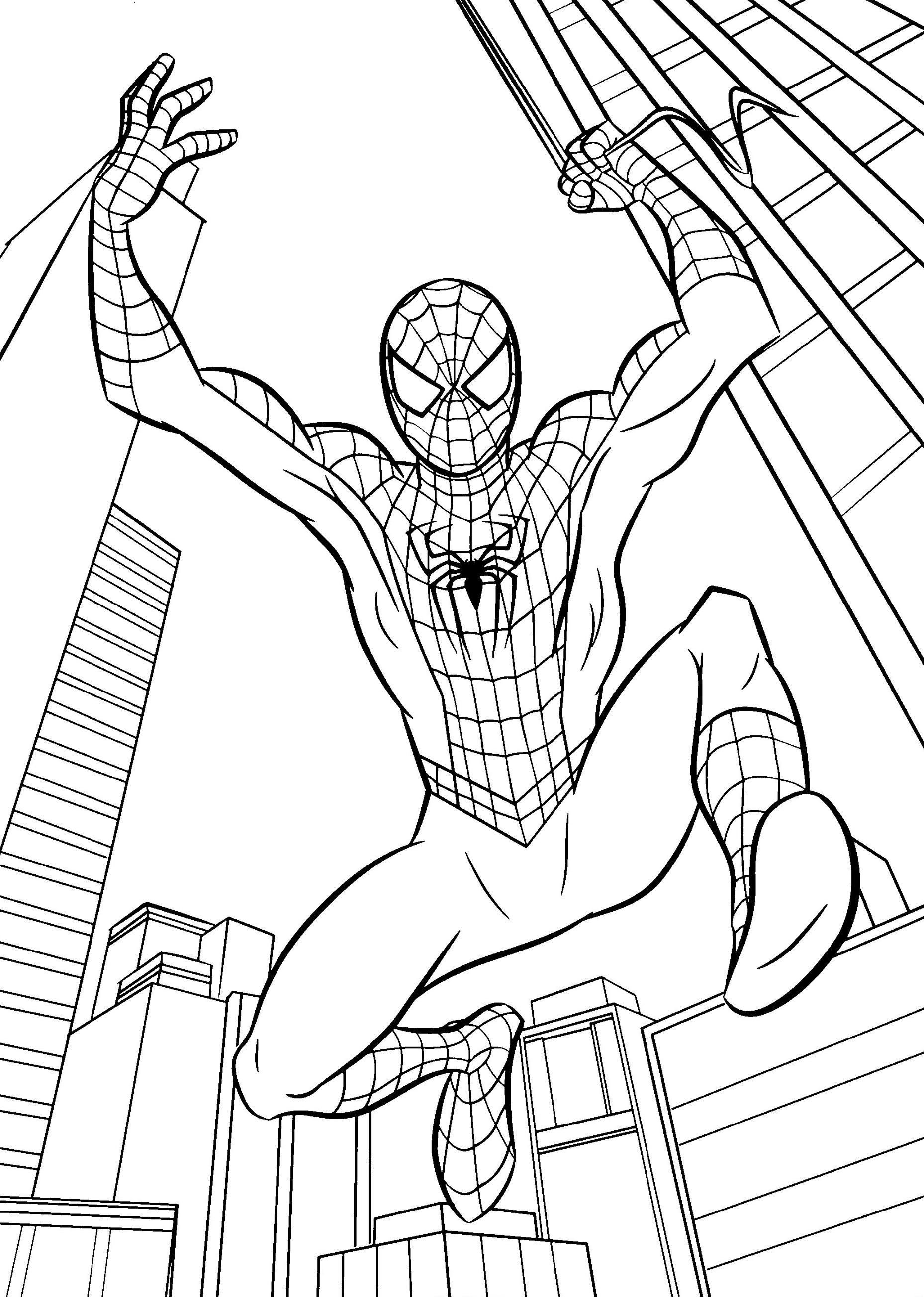 Wallpaper #EGck85IBSpphPi3-gXSg465 Pin by Pskpediacom on Spiderman Coloring Pages Superhero Coloring