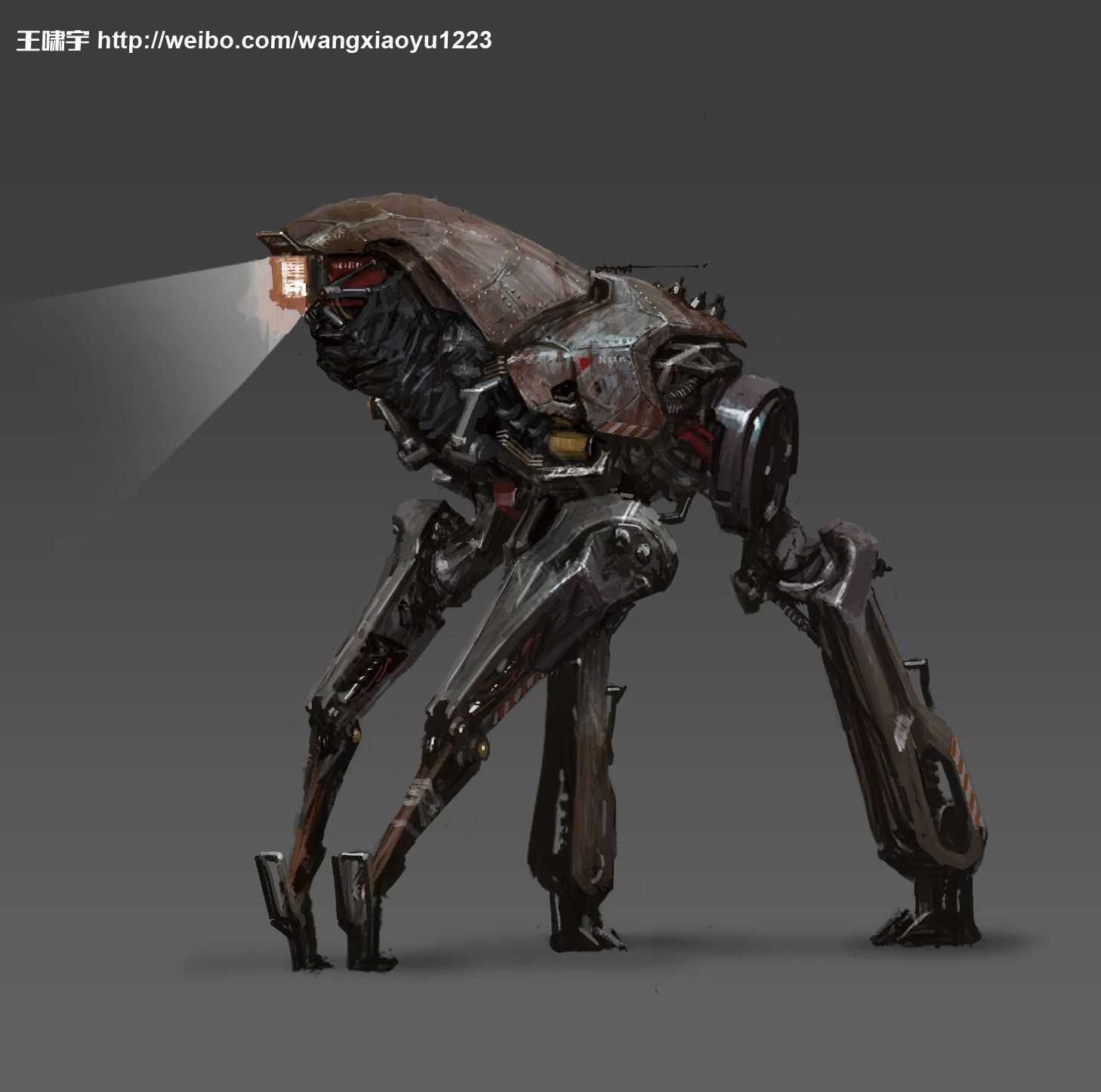 Wallpaper #32cE-5IBSpphPi3-g5LU42 Artstation Practice of Mechanical Characters Xiaoyu Wang Robot