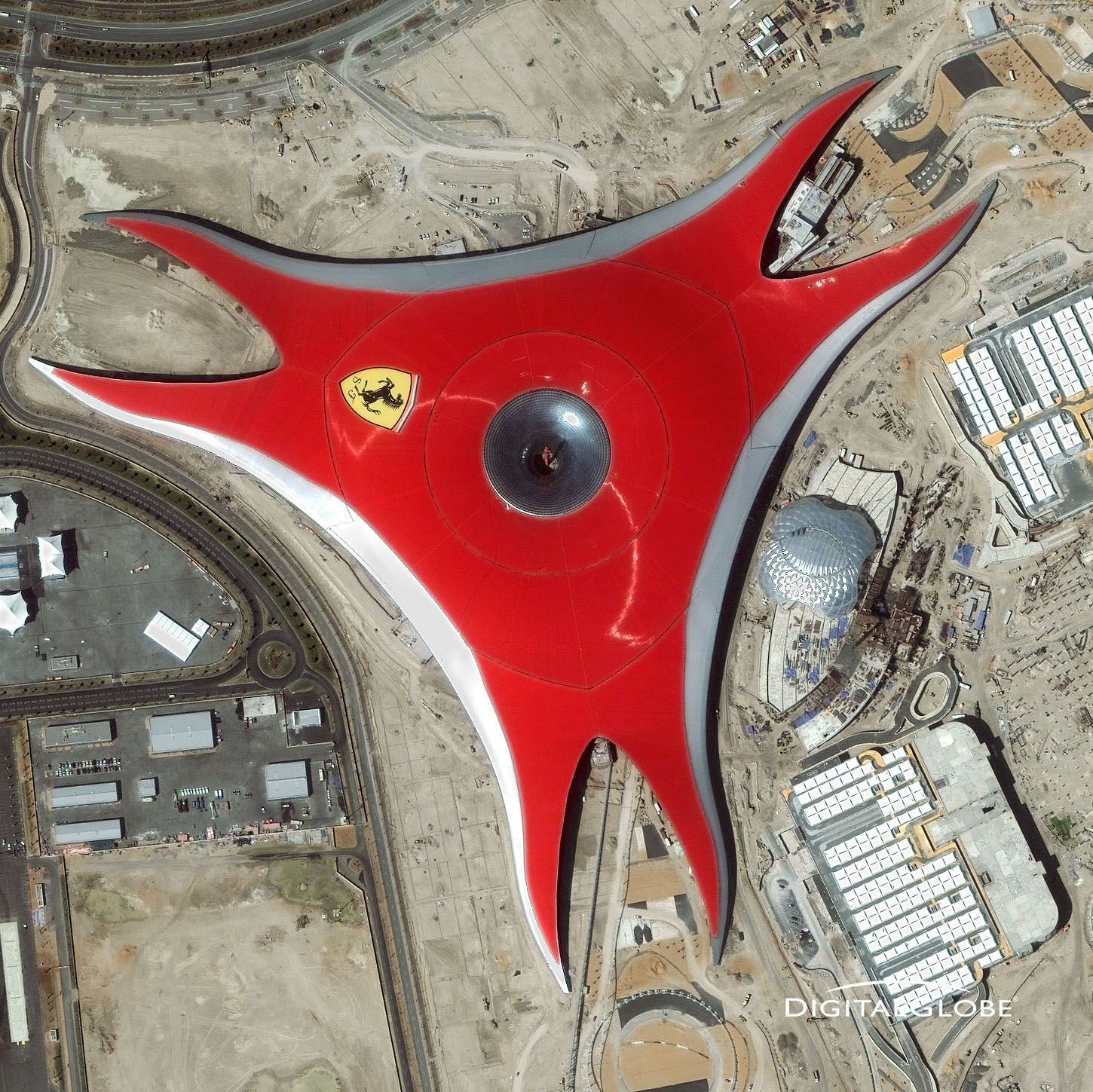 Wallpaper #533Y844Bnwiau_P63Q1x44 Ferrari Museum in Dubai Arquitectura Organica Museos Automoviles